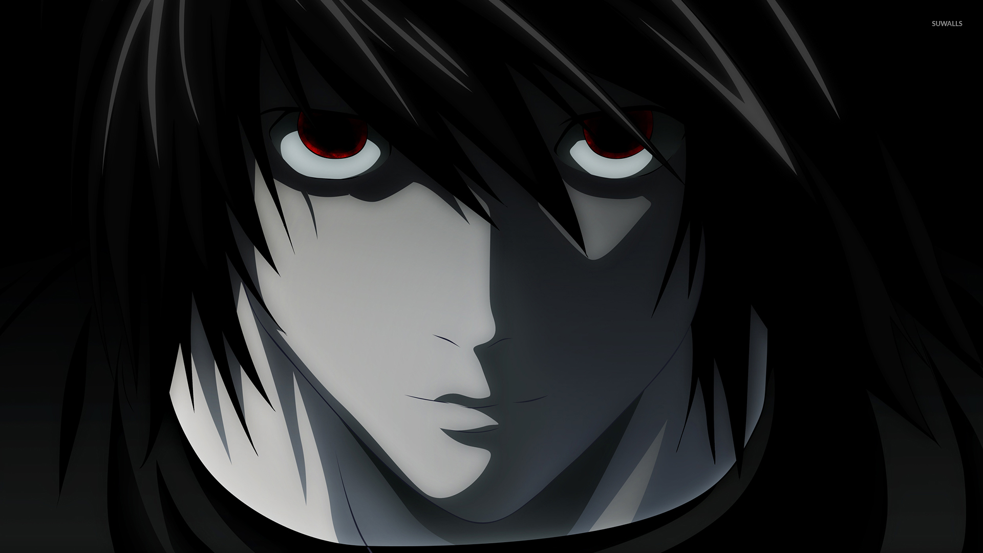 L Death Note Eyes - HD Wallpaper 