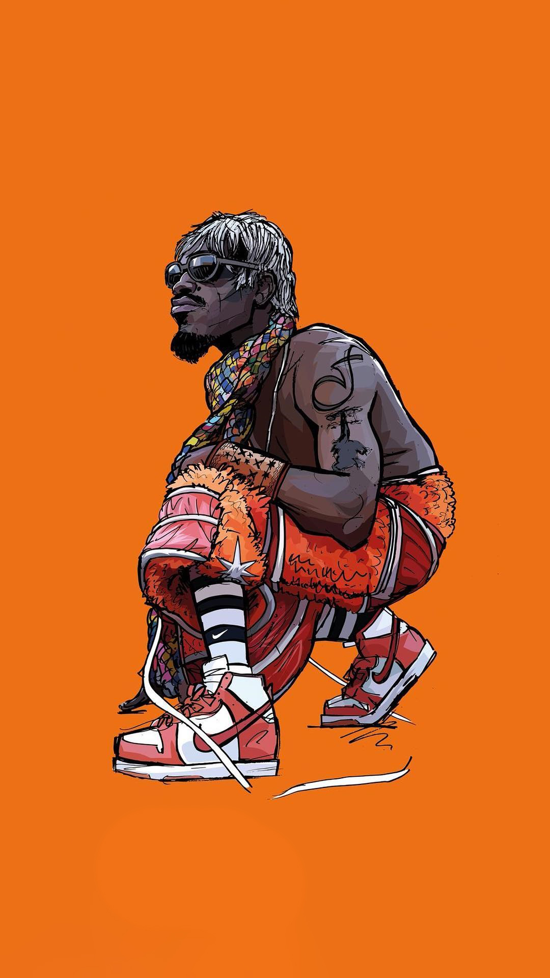 Andre 3000 Fan Art - HD Wallpaper 