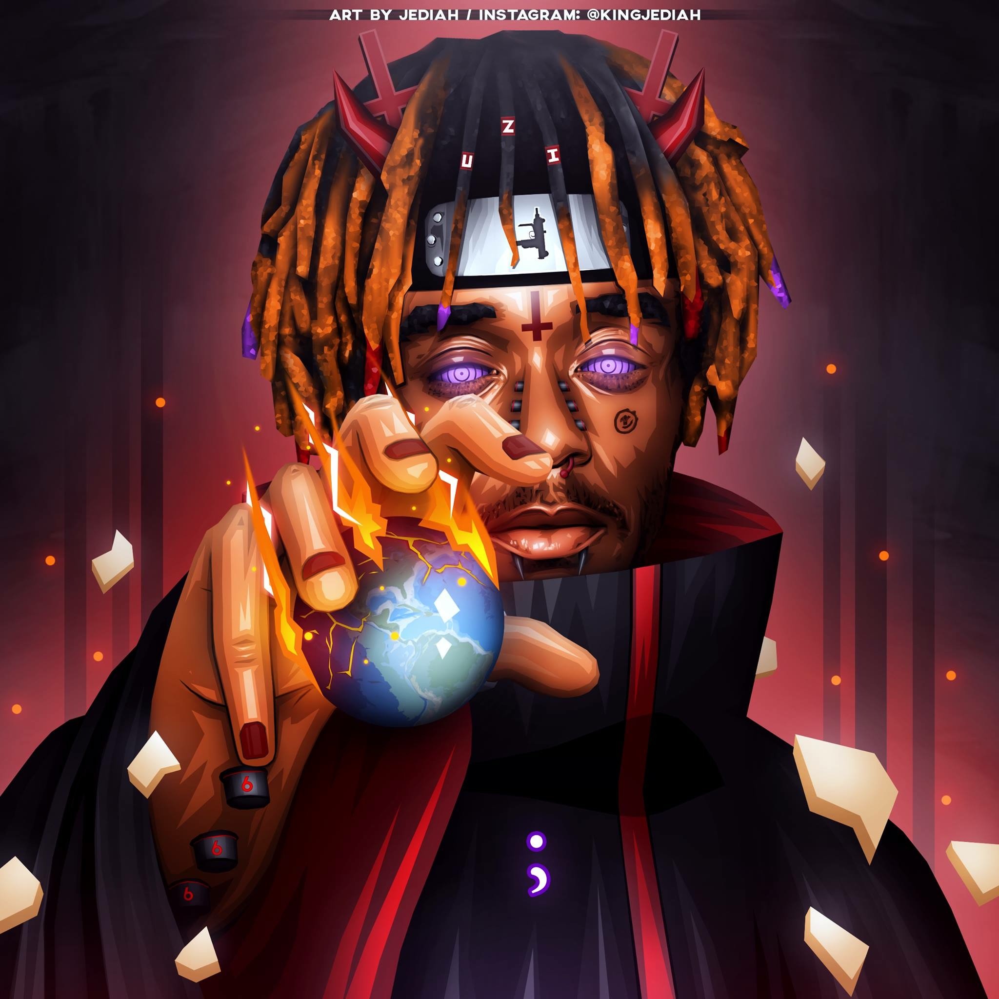 “lil Uzi Vert Pain - Lil Uzi Vert Naruto - HD Wallpaper 