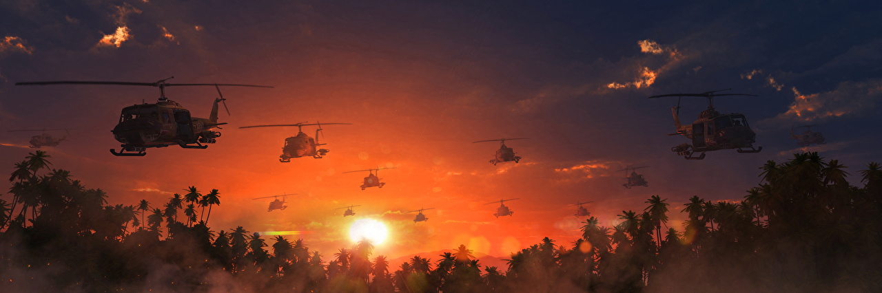Apocalypse Now Helicopter - HD Wallpaper 