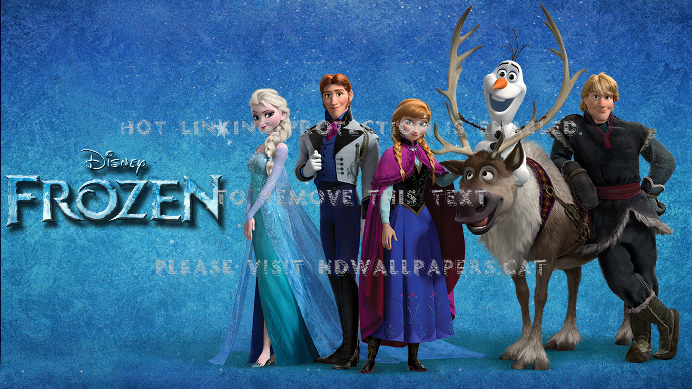 Frozen Snowman Anna Blue Princess - Fondos De Pantalla De Frozen Hd - HD Wallpaper 