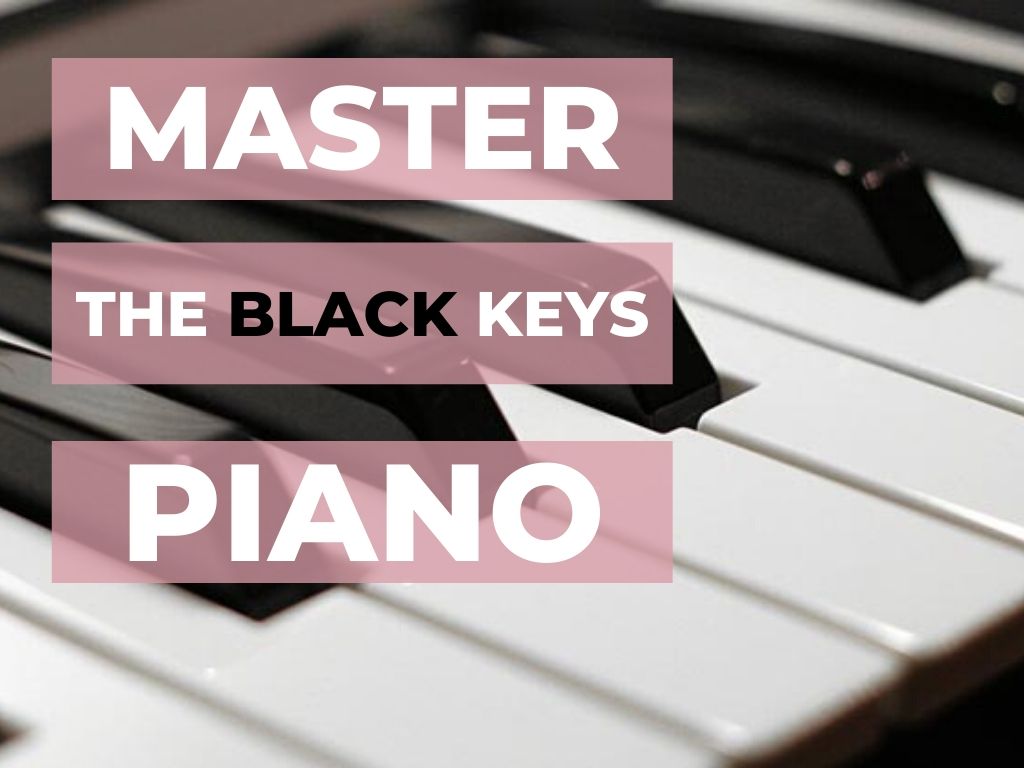 Master The Black Keys On The Piano - Musical Keyboard - HD Wallpaper 