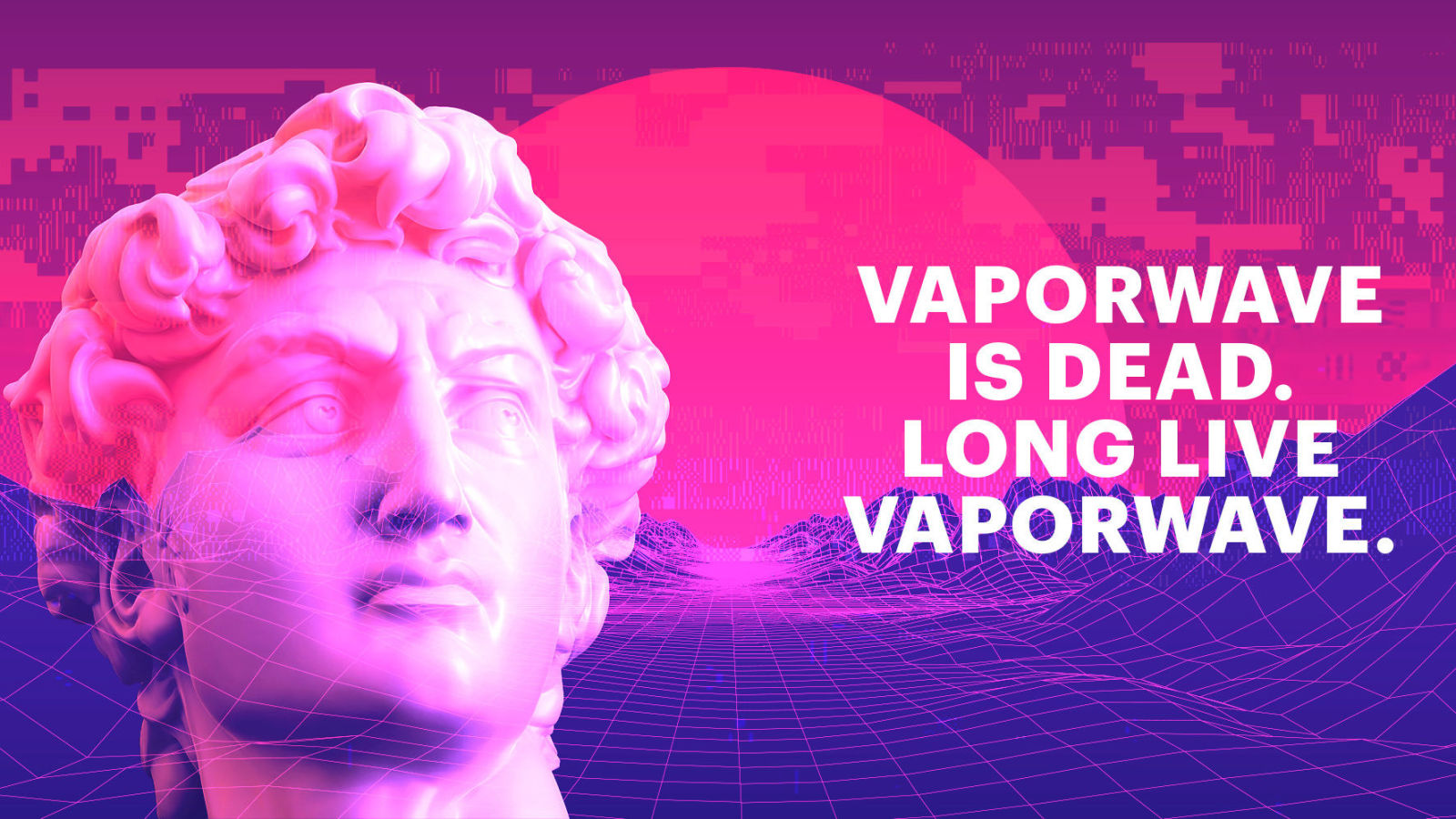 Vaporwave Is Dead Long Live Vaporwave - HD Wallpaper 