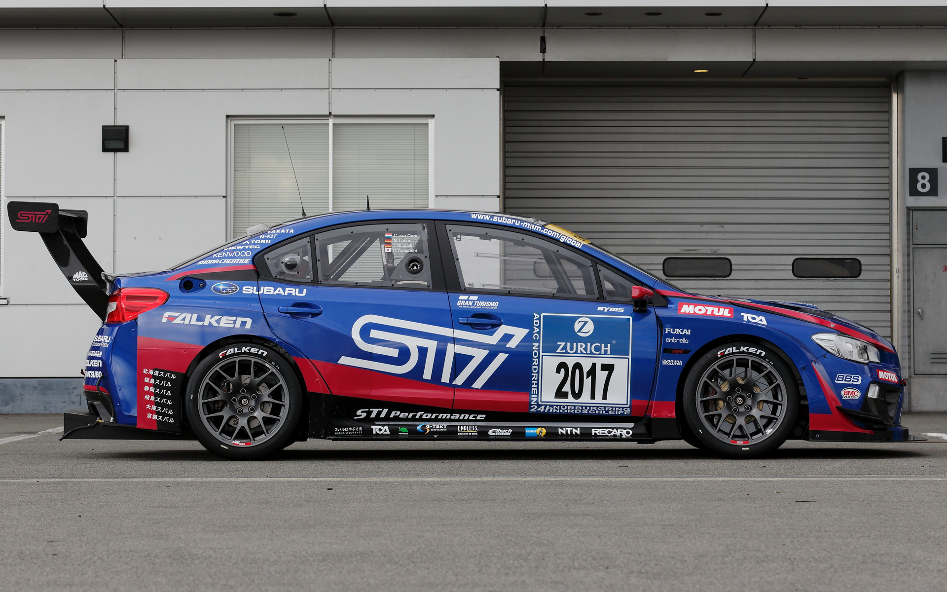 Subaru Wrx Sti Race Car - HD Wallpaper 