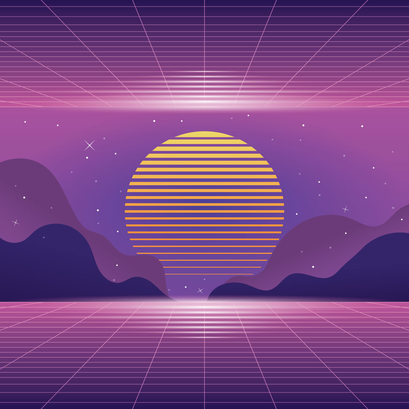 Vaporwave Background Vaporwave Background Download - Free To Use Vaporwave Art - HD Wallpaper 