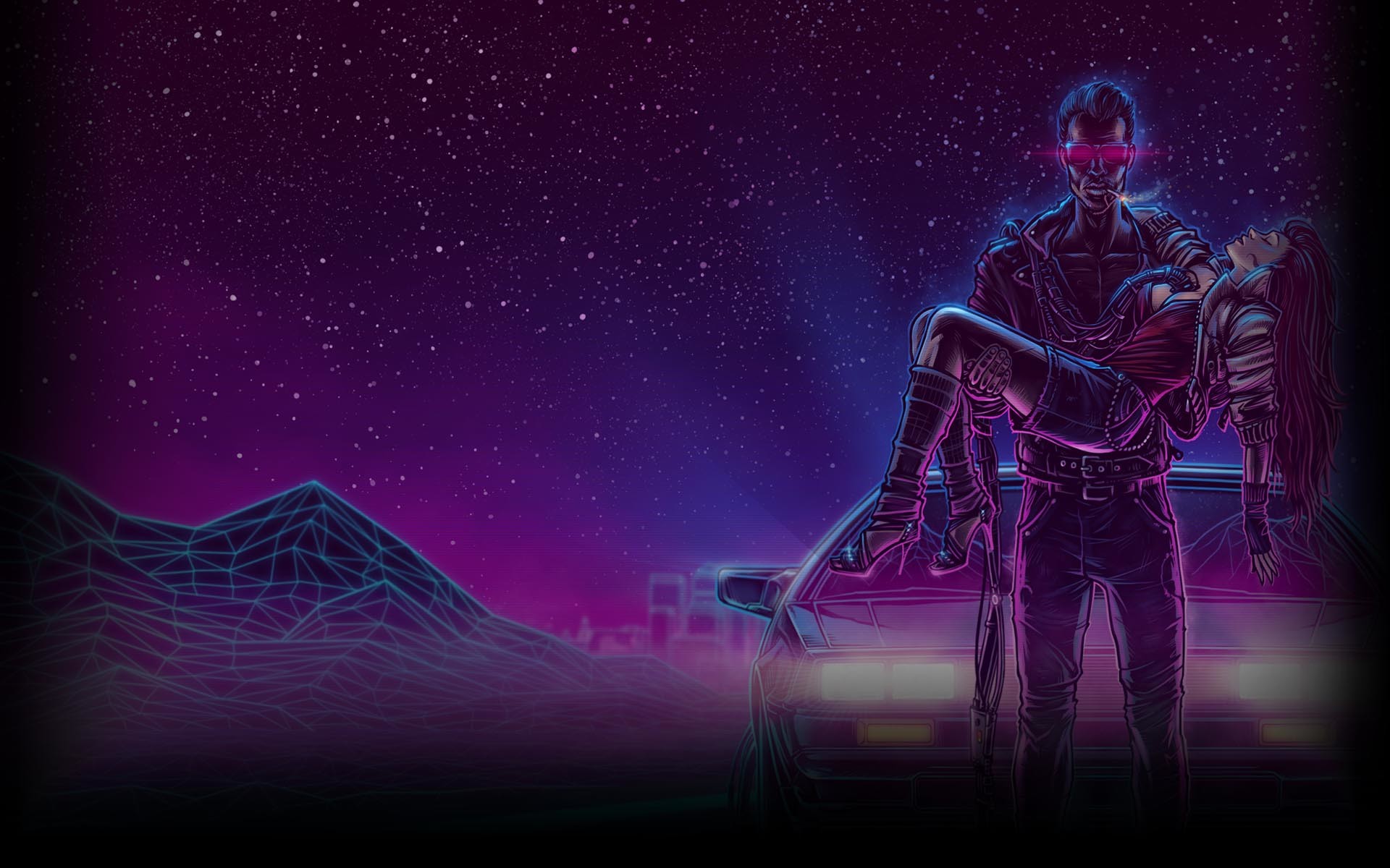 Steam Community - Retrowave Destiny - HD Wallpaper 