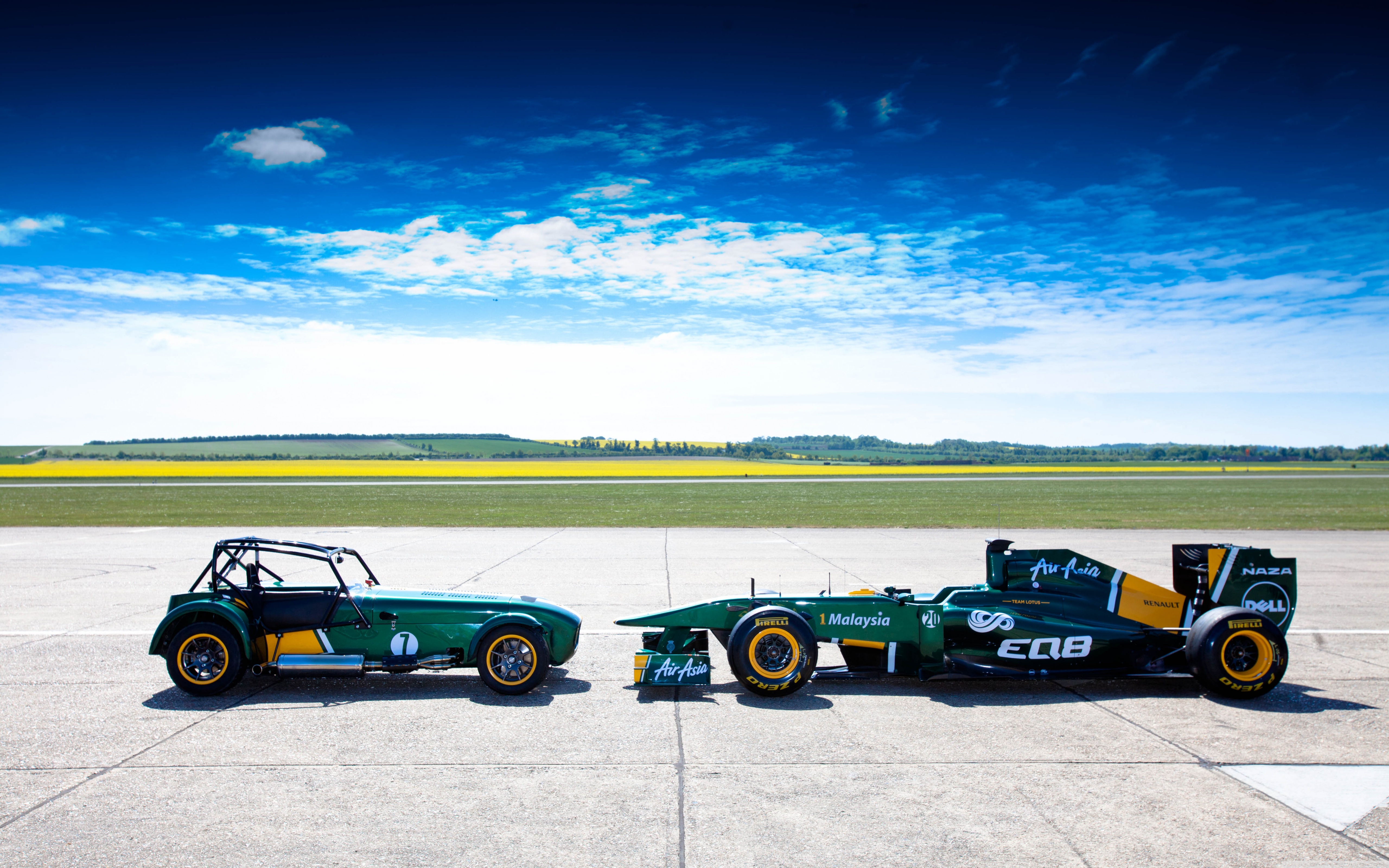 Lotus Renault Lotus Caterham - HD Wallpaper 
