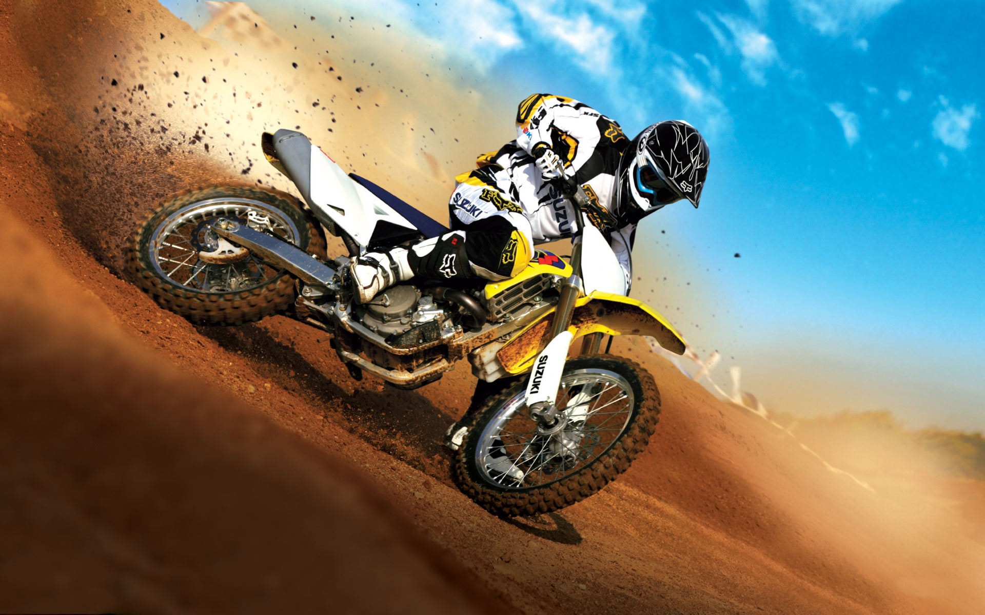 De Moto Cross A Imprimer - HD Wallpaper 