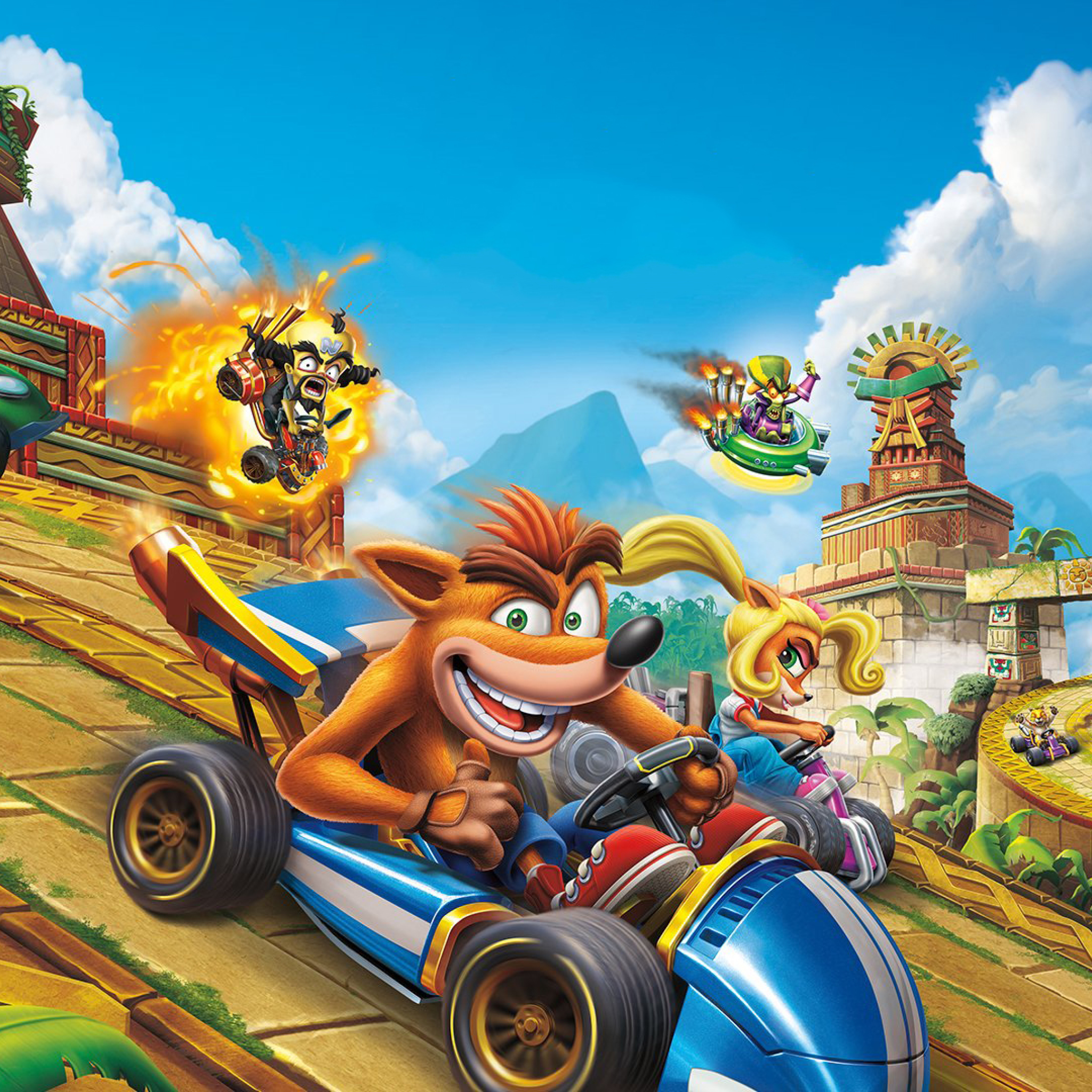 Crash Team Racing Nitro Fueled - HD Wallpaper 