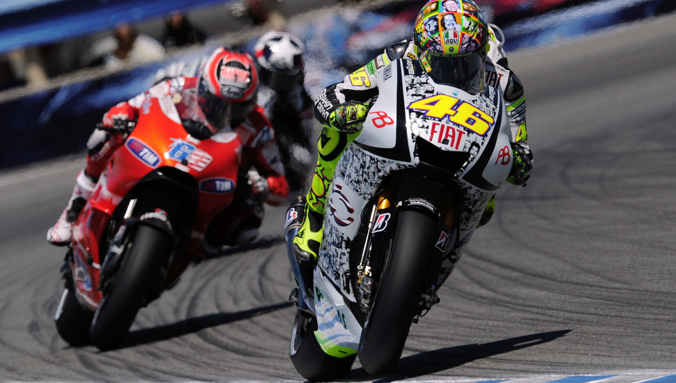 P8, Sport, Yamaha, Moto, Motogp, Turn, Yamaha, Motorcycle, - Valentino Rossi 2010 Laguna Seca - HD Wallpaper 