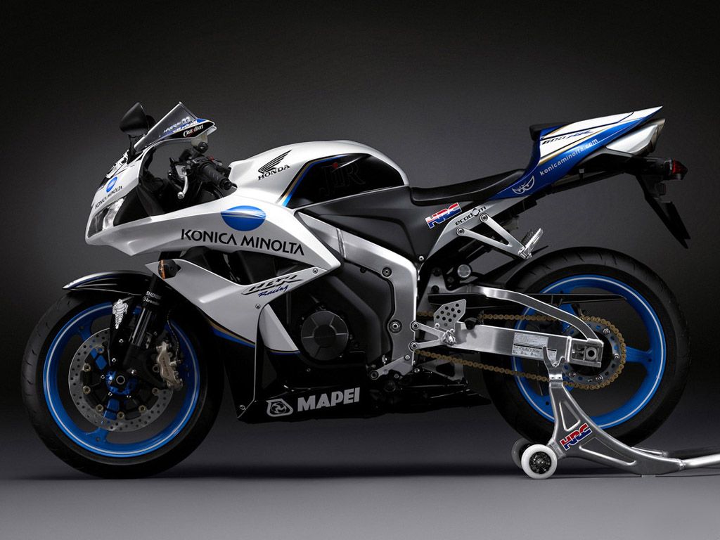 Honda Street Racing Car Wallpapers Background - Cbr 600 Rr Konica Minolta - HD Wallpaper 