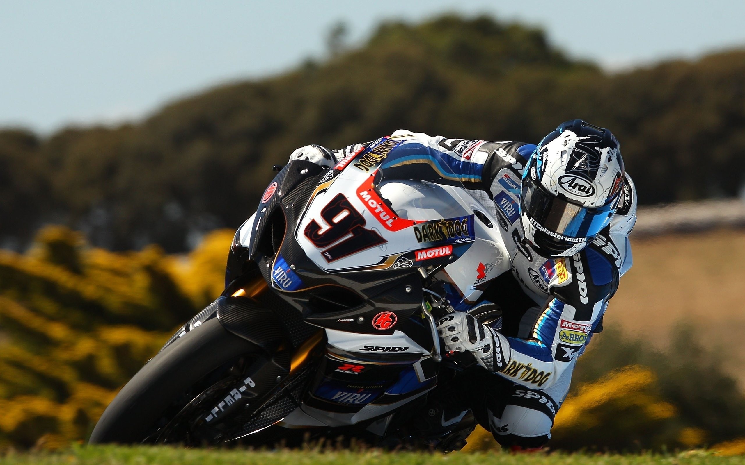 Motorcycle Racing - HD Wallpaper 