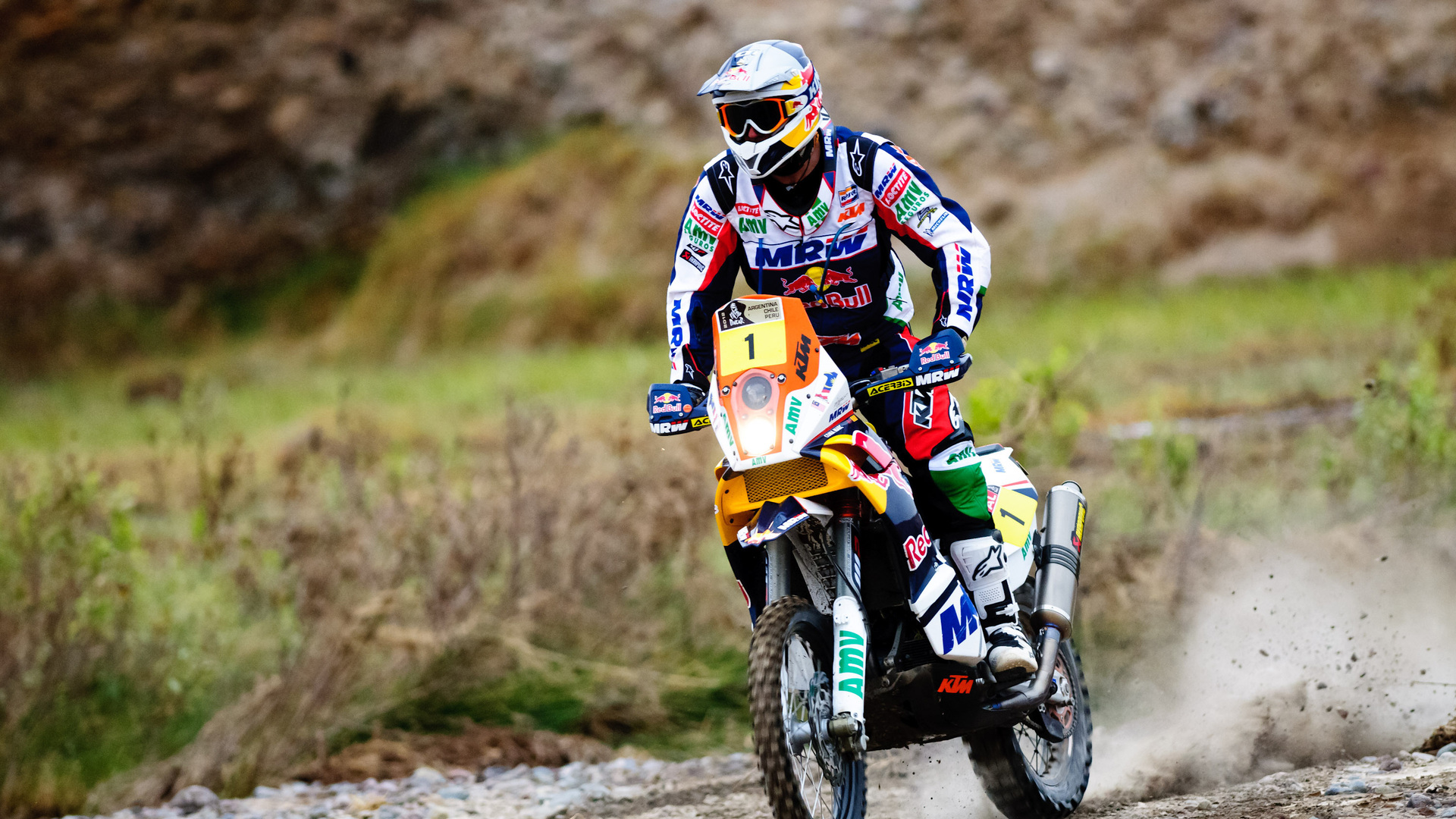 Motorcycle, Rally, Bike, Race, Dakar, Sports, Red Bull, - Dakar Moto - HD Wallpaper 
