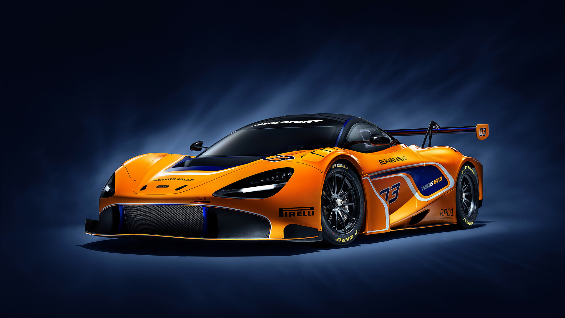 Mclaren Race Car 720s - HD Wallpaper 
