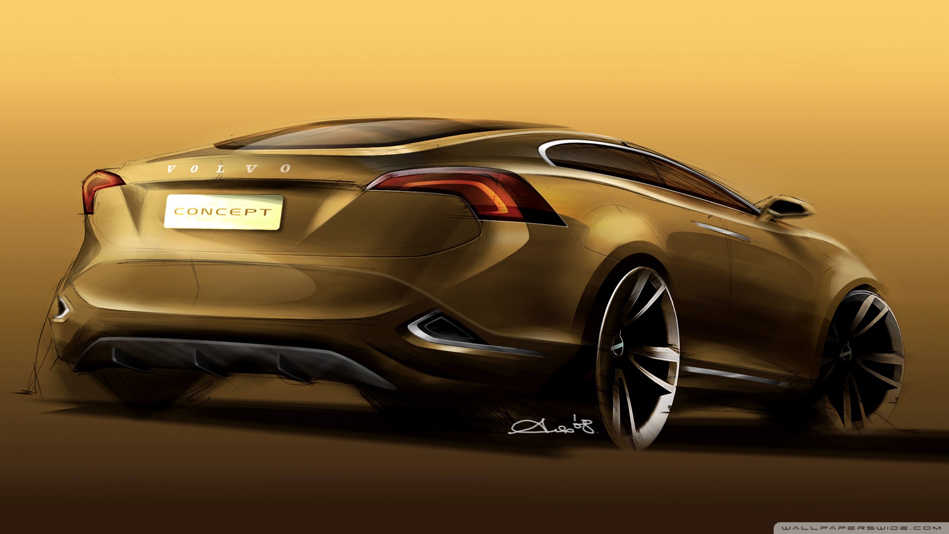 Volvo S60 Wallpaper Hd - Volvo S60 Concept - HD Wallpaper 