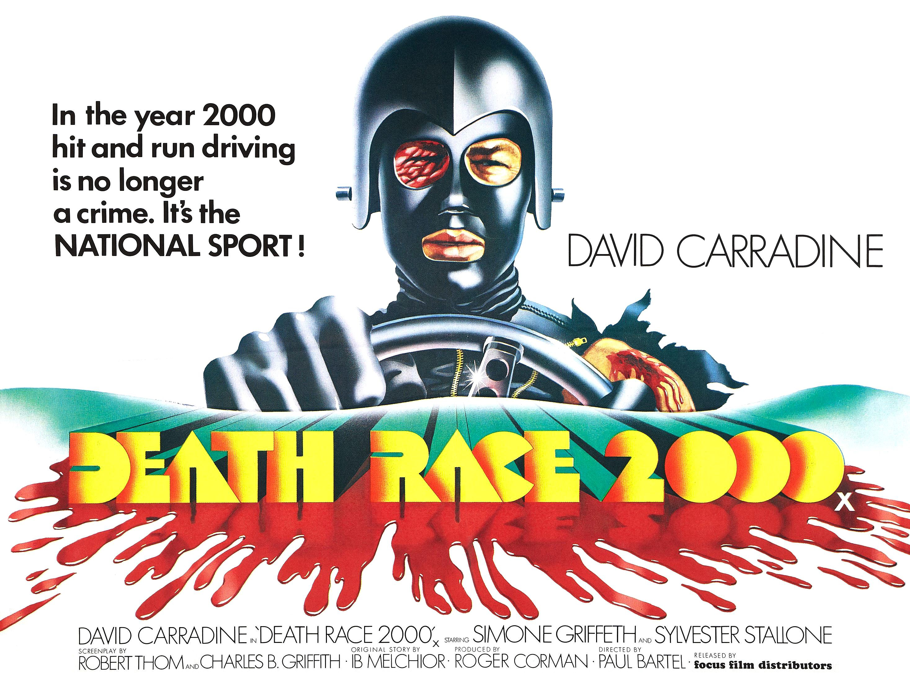 Death Race - Death Race 2000 Poster - HD Wallpaper 
