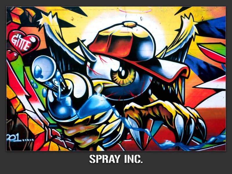 Gambar Grafiti Keren - Cool Graffiti - HD Wallpaper 