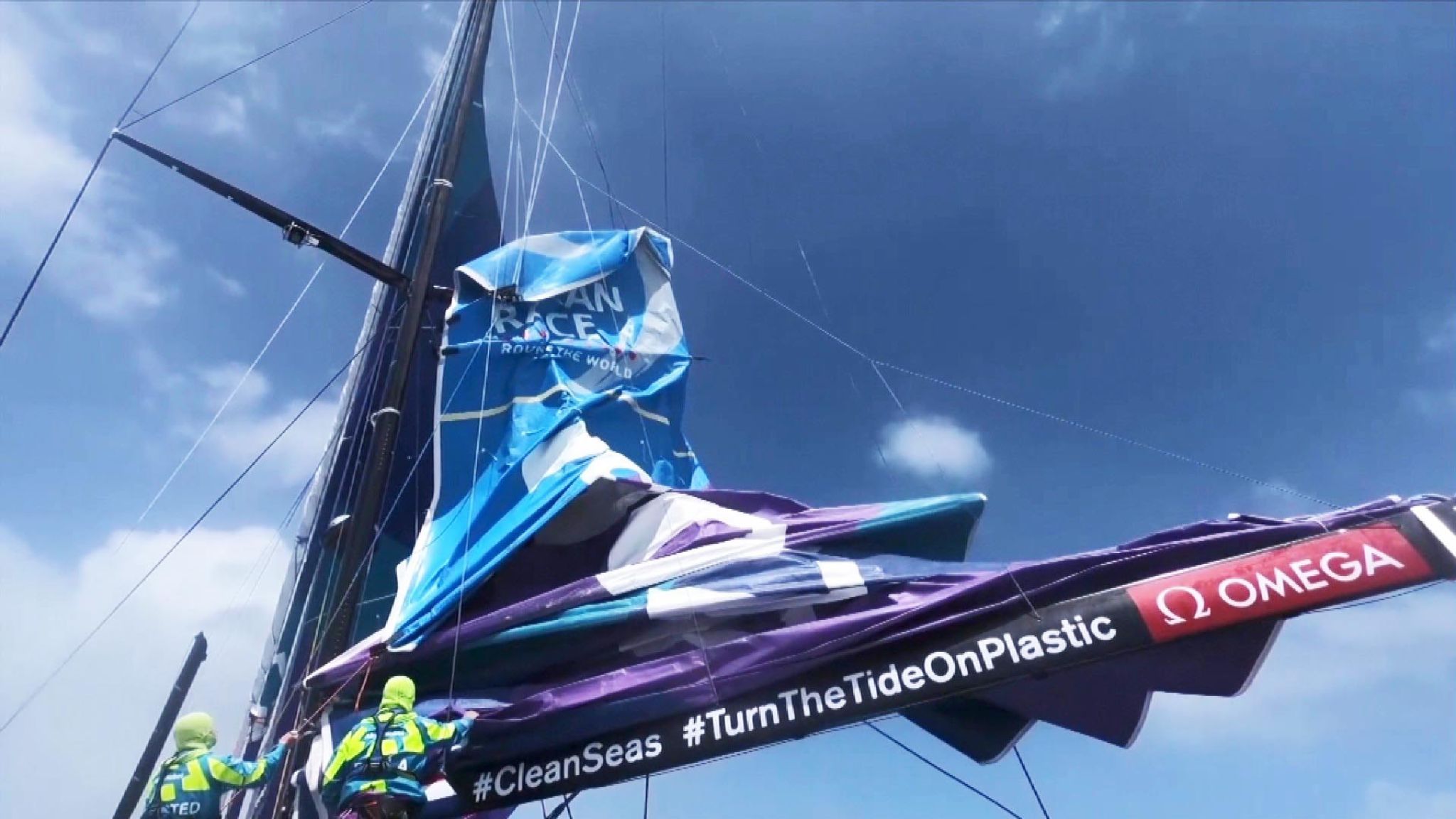 Damage To Team Akzonobel Yacht - Friendship Sloop - HD Wallpaper 