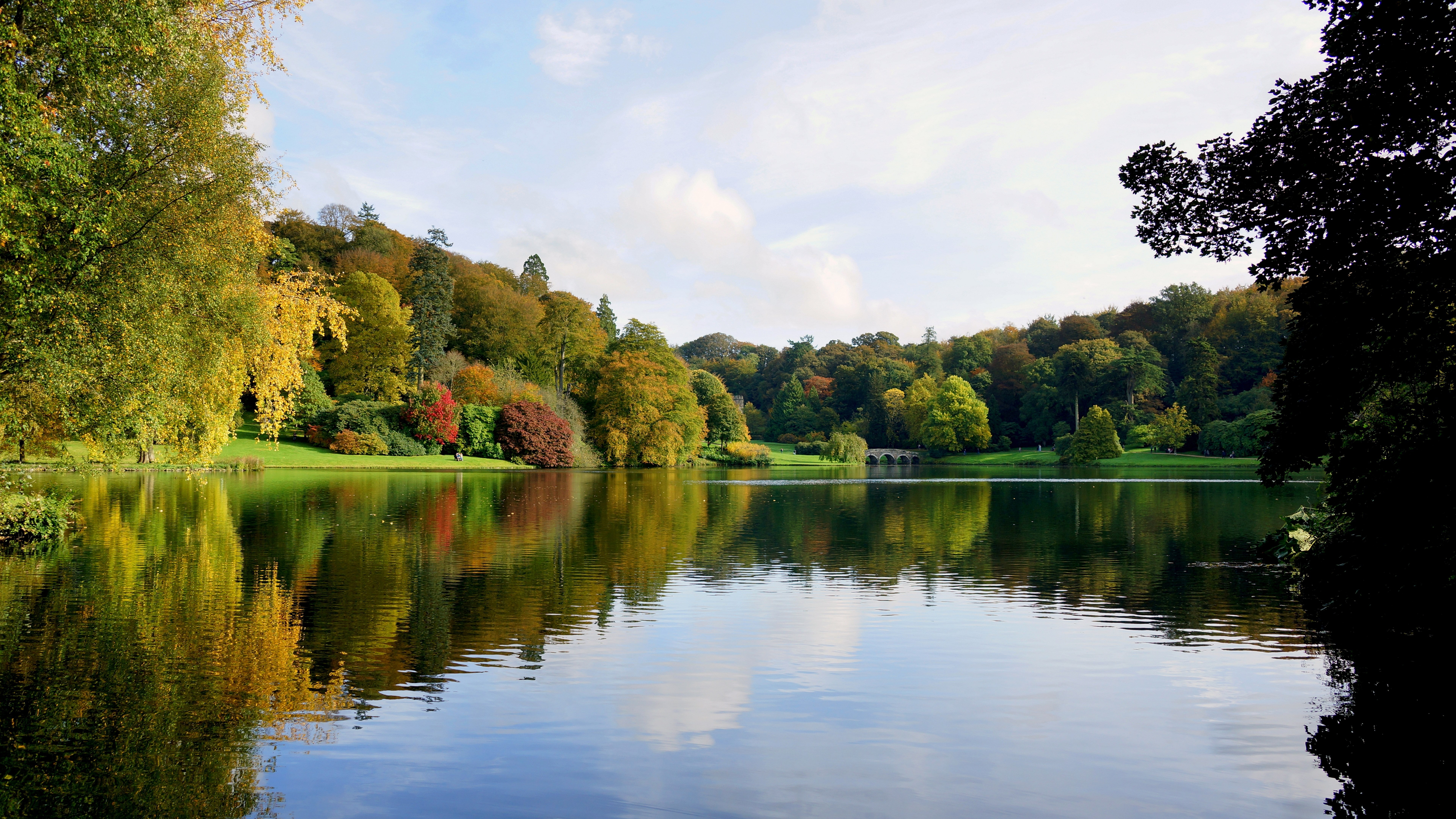 Stourhead - HD Wallpaper 