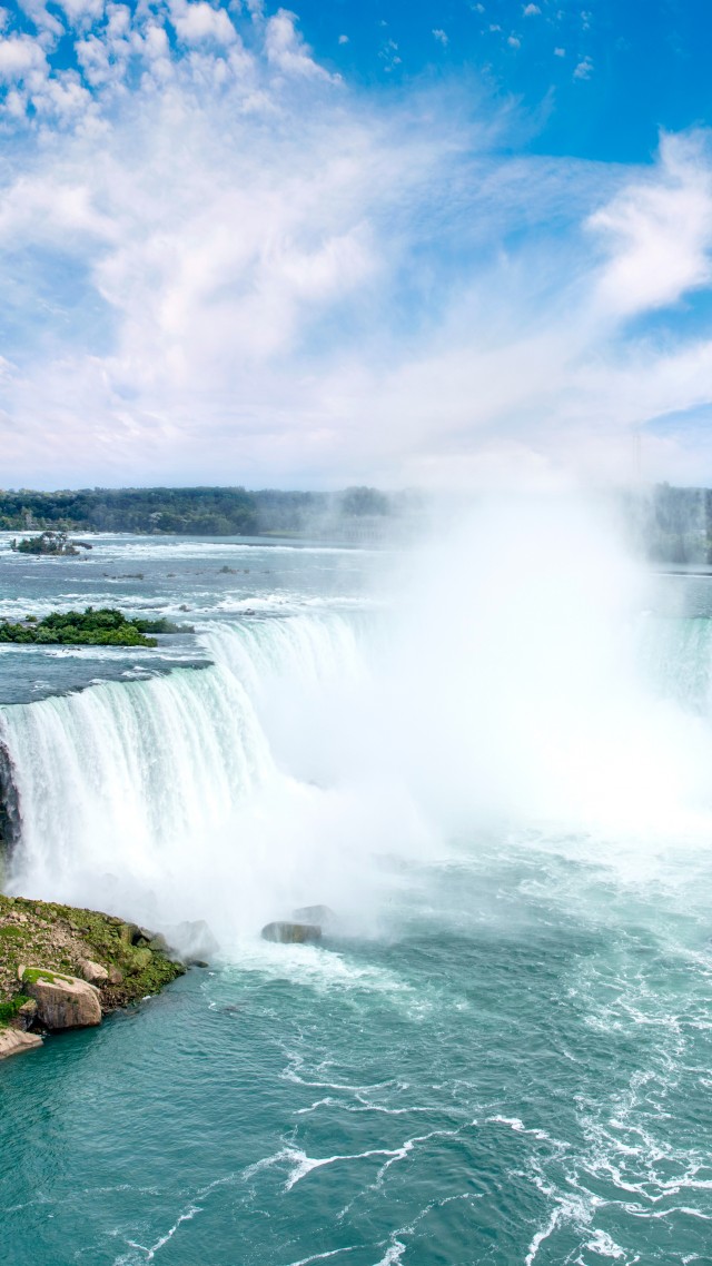 Niagara Falls, Waterfall, New York, Usa, 6k - Niagara Falls - HD Wallpaper 