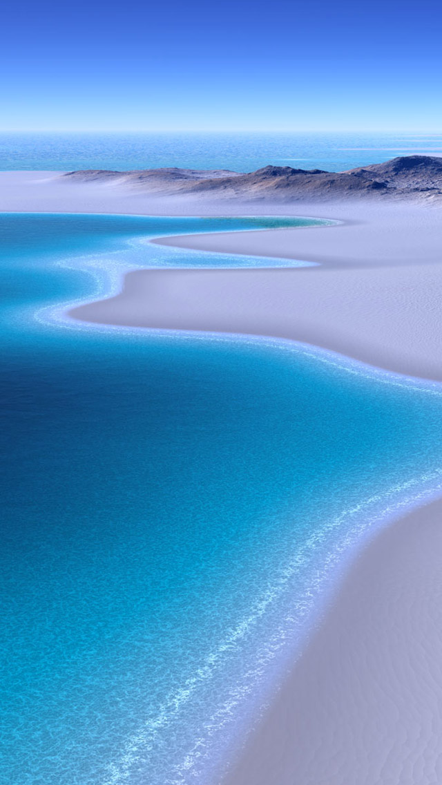 Beach Island Iphone Wallpaper - 16k Wallpaper For Iphone - HD Wallpaper 