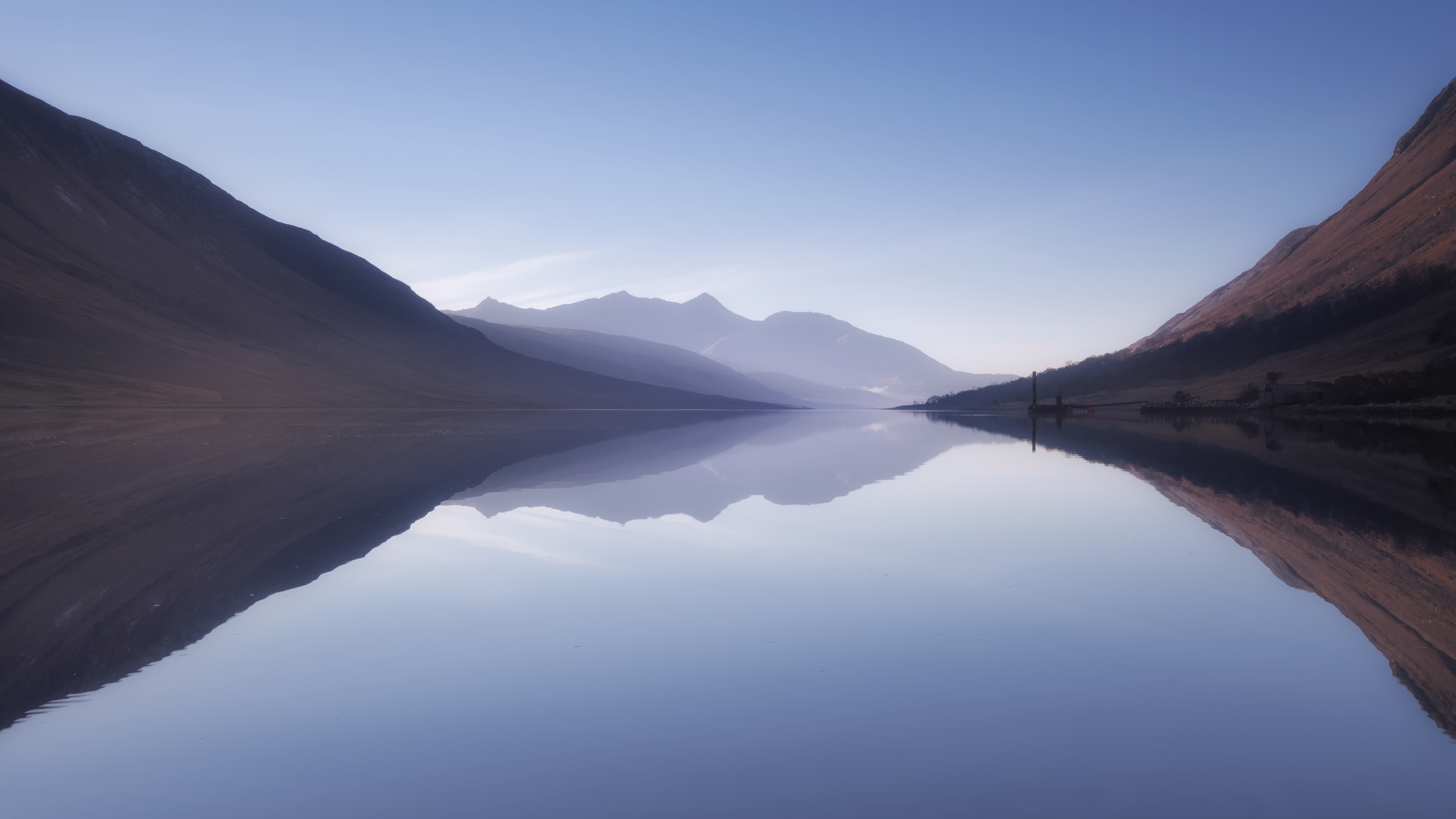 Loch Etive Sea Lake Mountains 4k 8k Wallpapers - Sea Wallpaper 8k - HD Wallpaper 