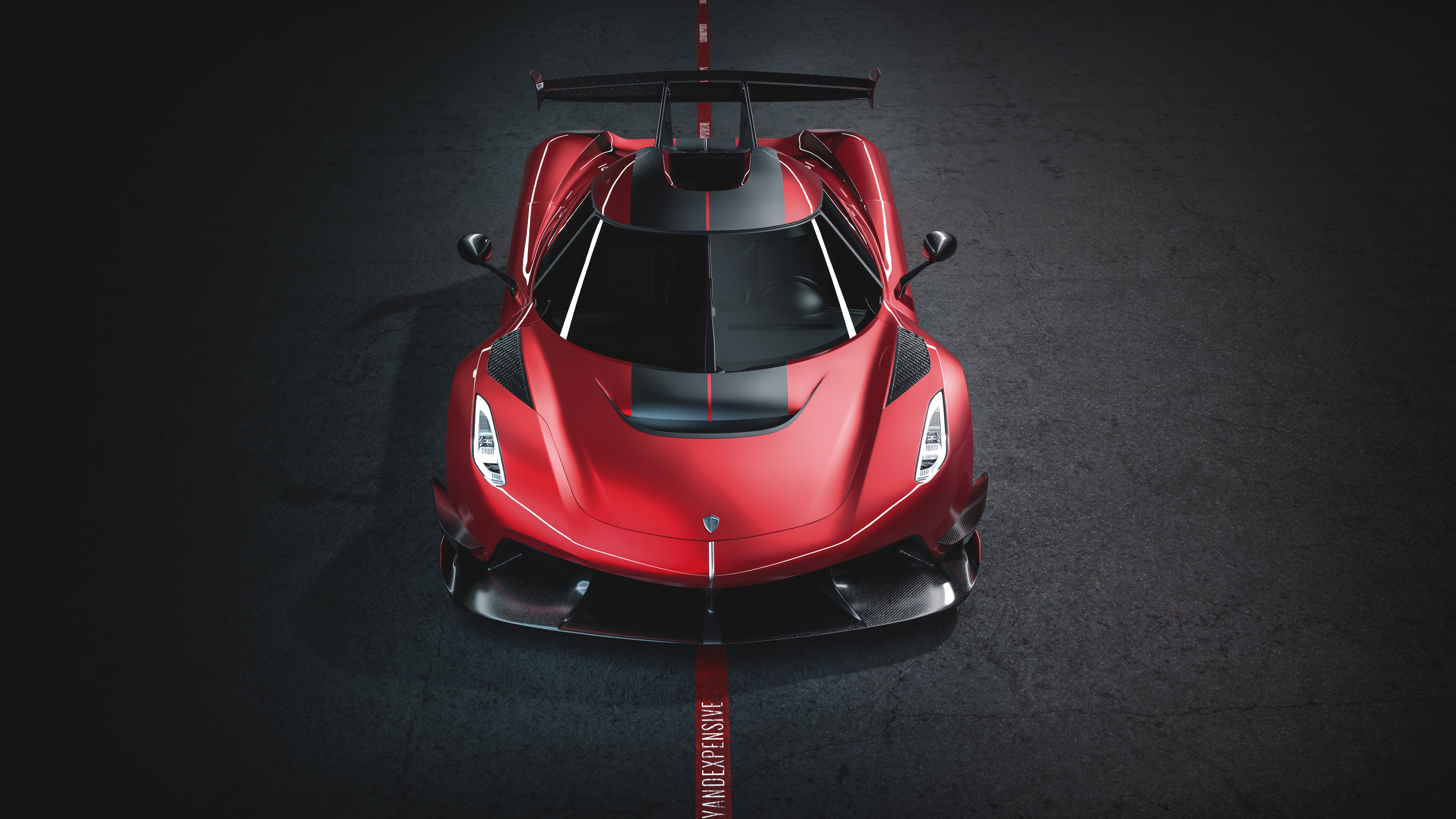 Koenigsegg Jesko Red Cherry Edition - HD Wallpaper 