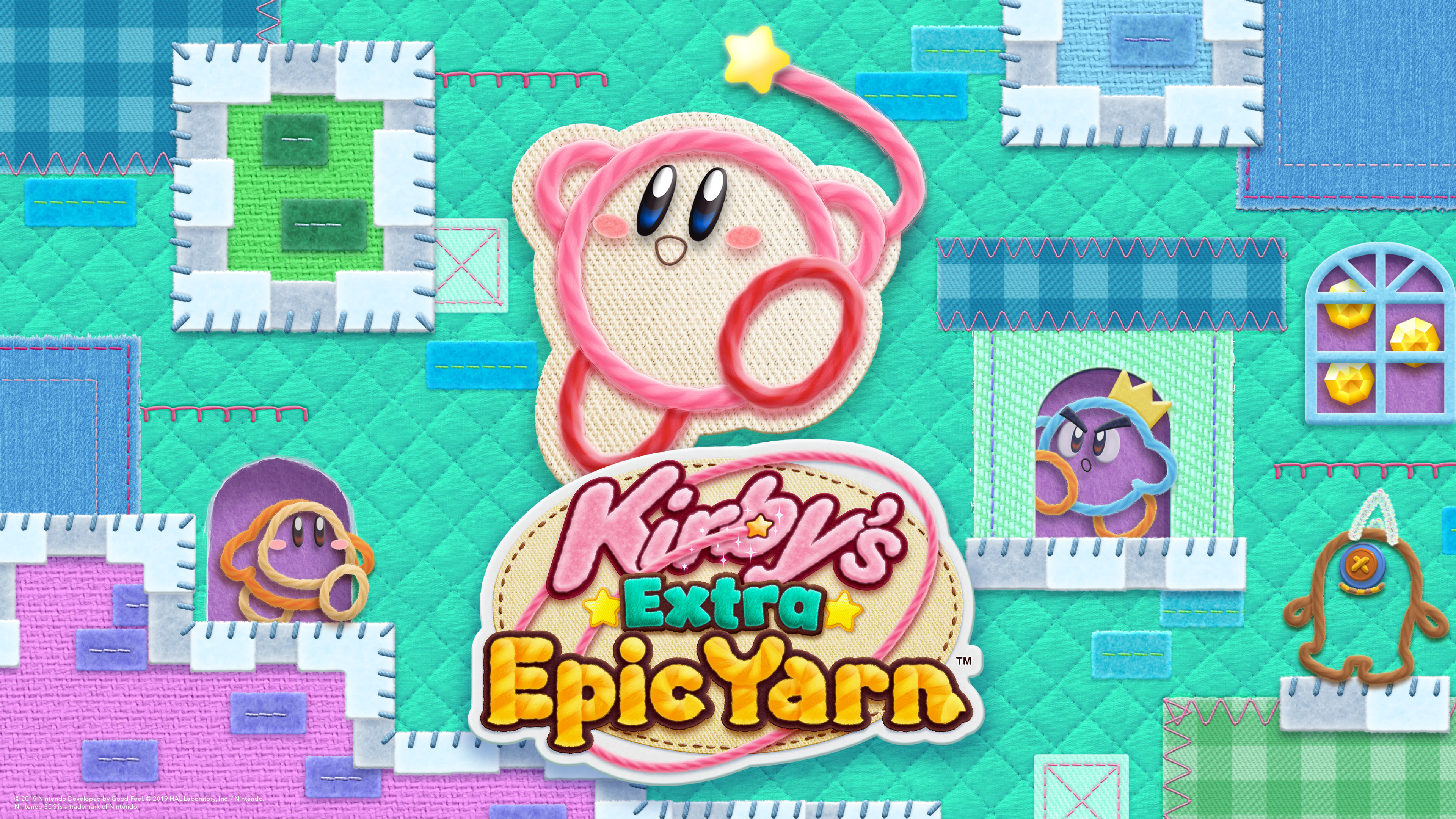 Kirbys Extra Epic Yarn Uhd 4k Wallpaper - HD Wallpaper 
