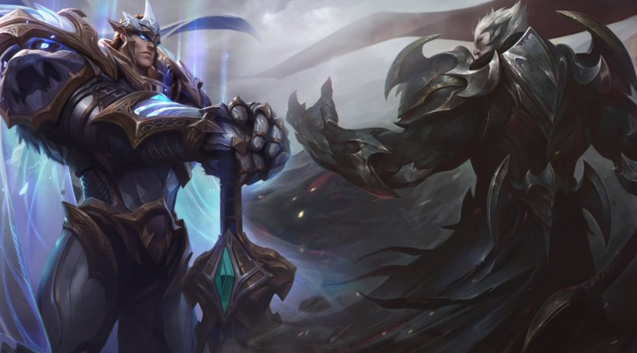 Top 25 League Of Legends Wallpapers In Hd, 4k And 8k - God King Darius And Garen - HD Wallpaper 