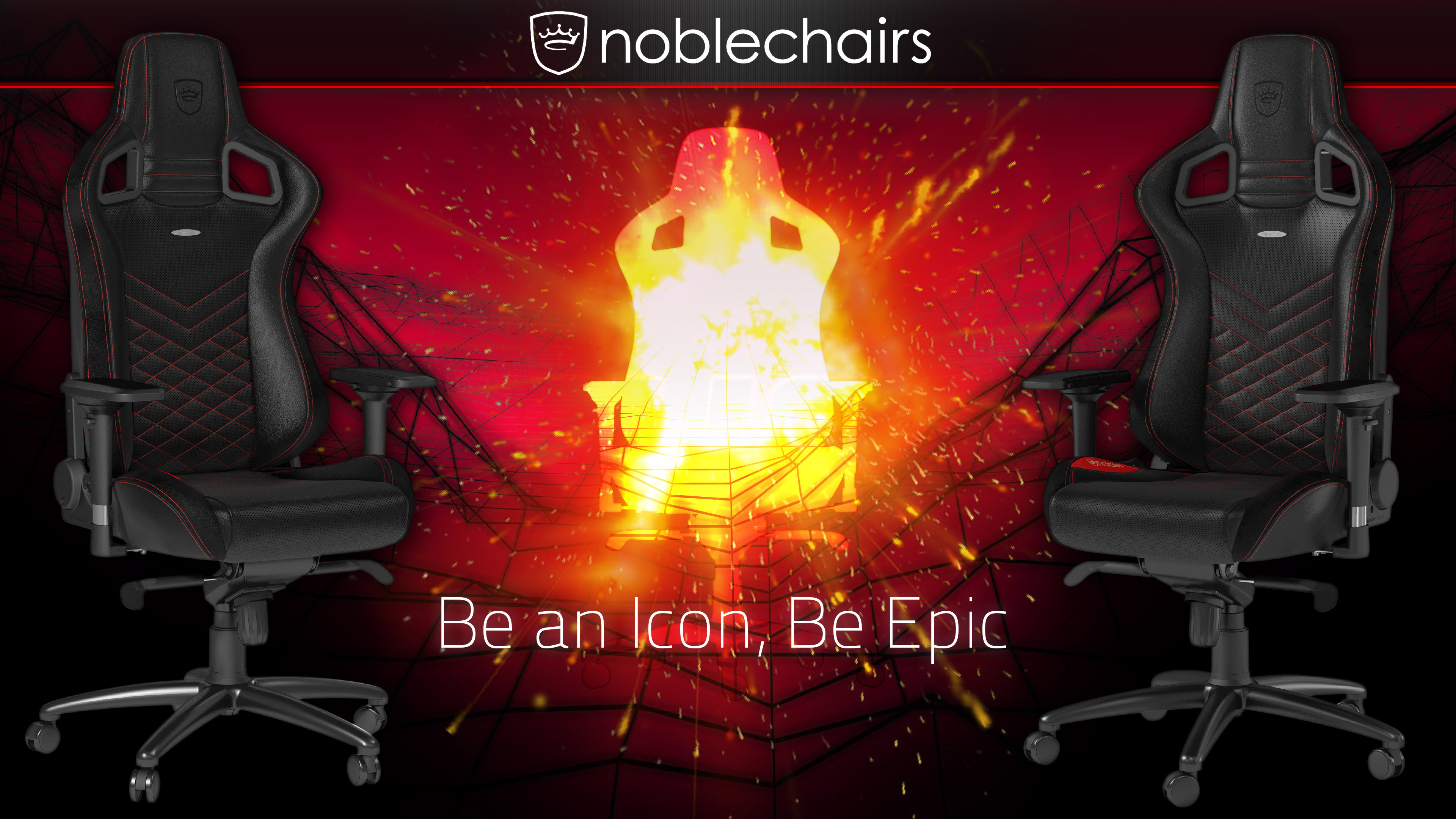 Noblechairs Epic - HD Wallpaper 
