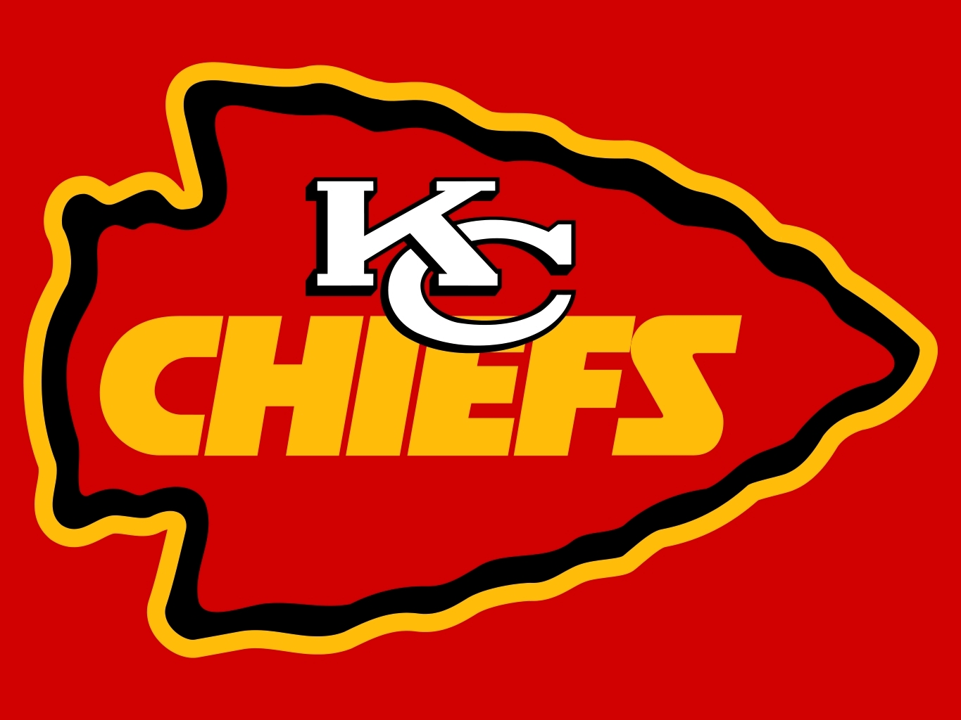Kansas City Chiefs Backgrounds On Wallpapers Vista Red Kc Chiefs Logo
