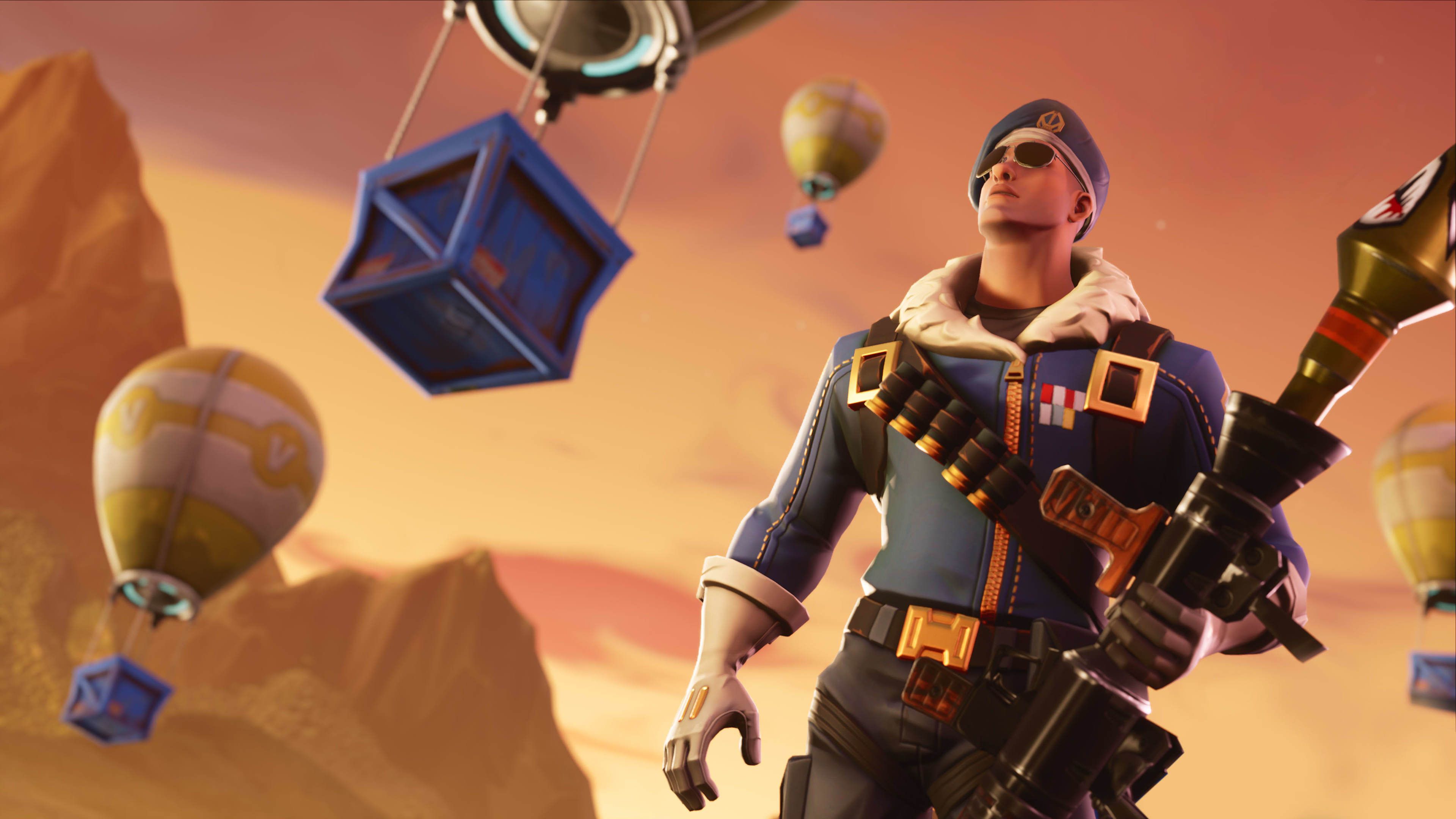 Fortnite Wallpaper Royale Bomber - HD Wallpaper 