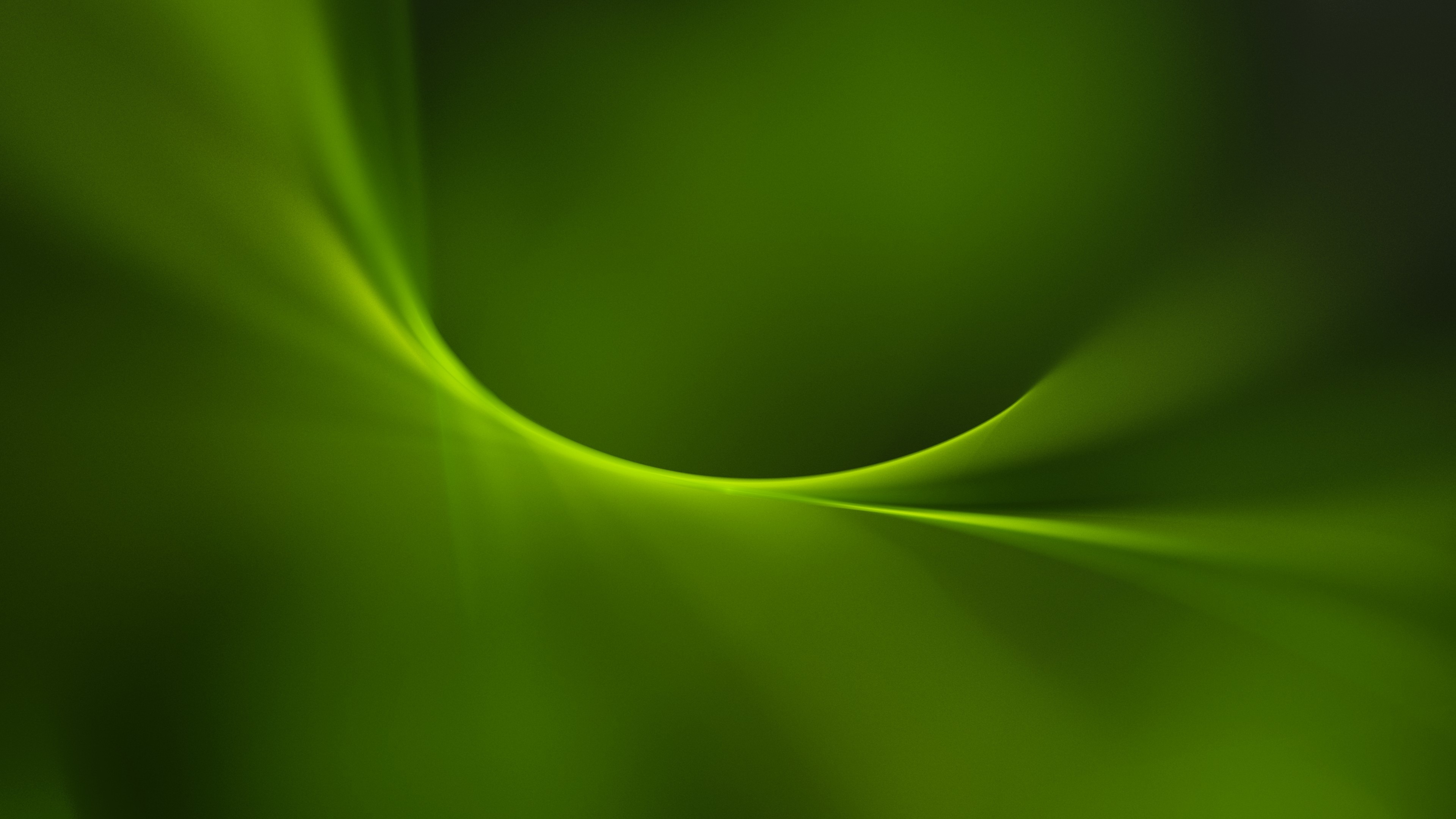 Simple Green Curves, Abstract, Wallpaper - Green Simple Background 4k