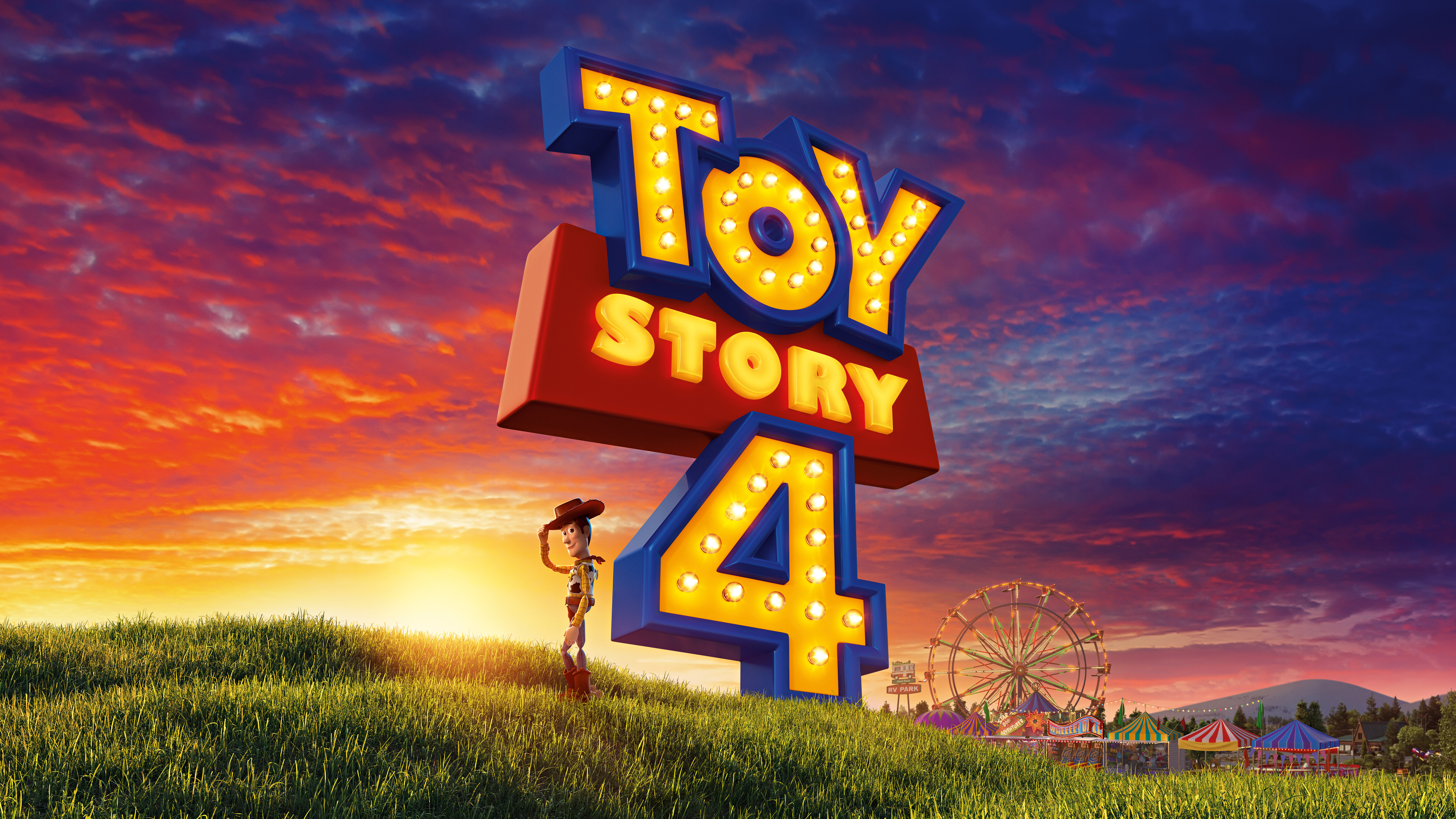 Toy Story 4 Woody 4k 8k - Toy Story 4 Banner - HD Wallpaper 