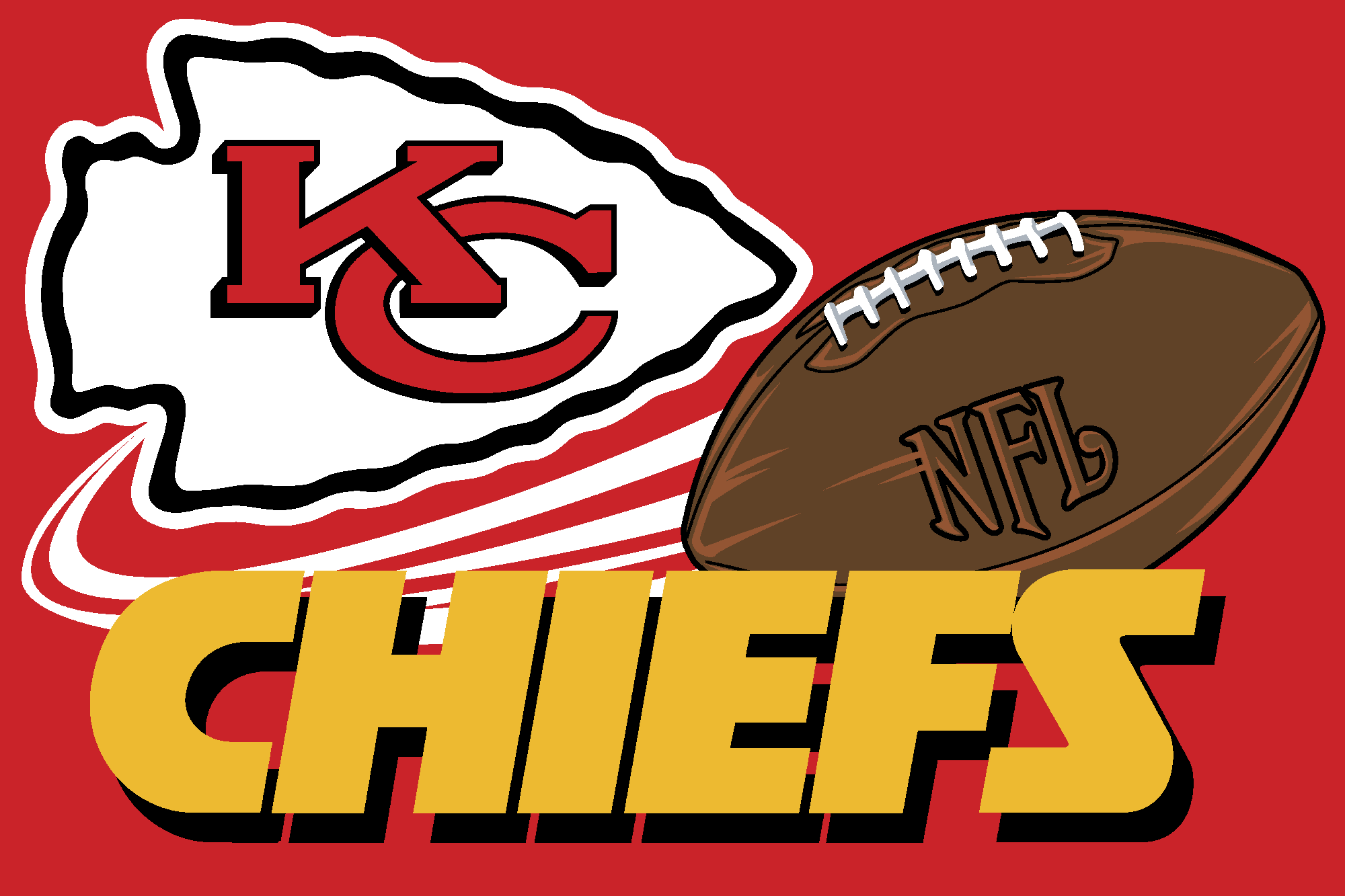 Logo Kansas City Chiefs Gif - HD Wallpaper 