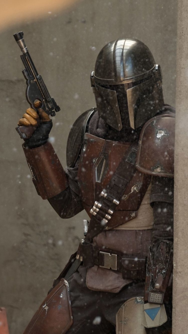 The Mandalorian Wallpaper Iphone - Star Wars Mandalorian - HD Wallpaper 