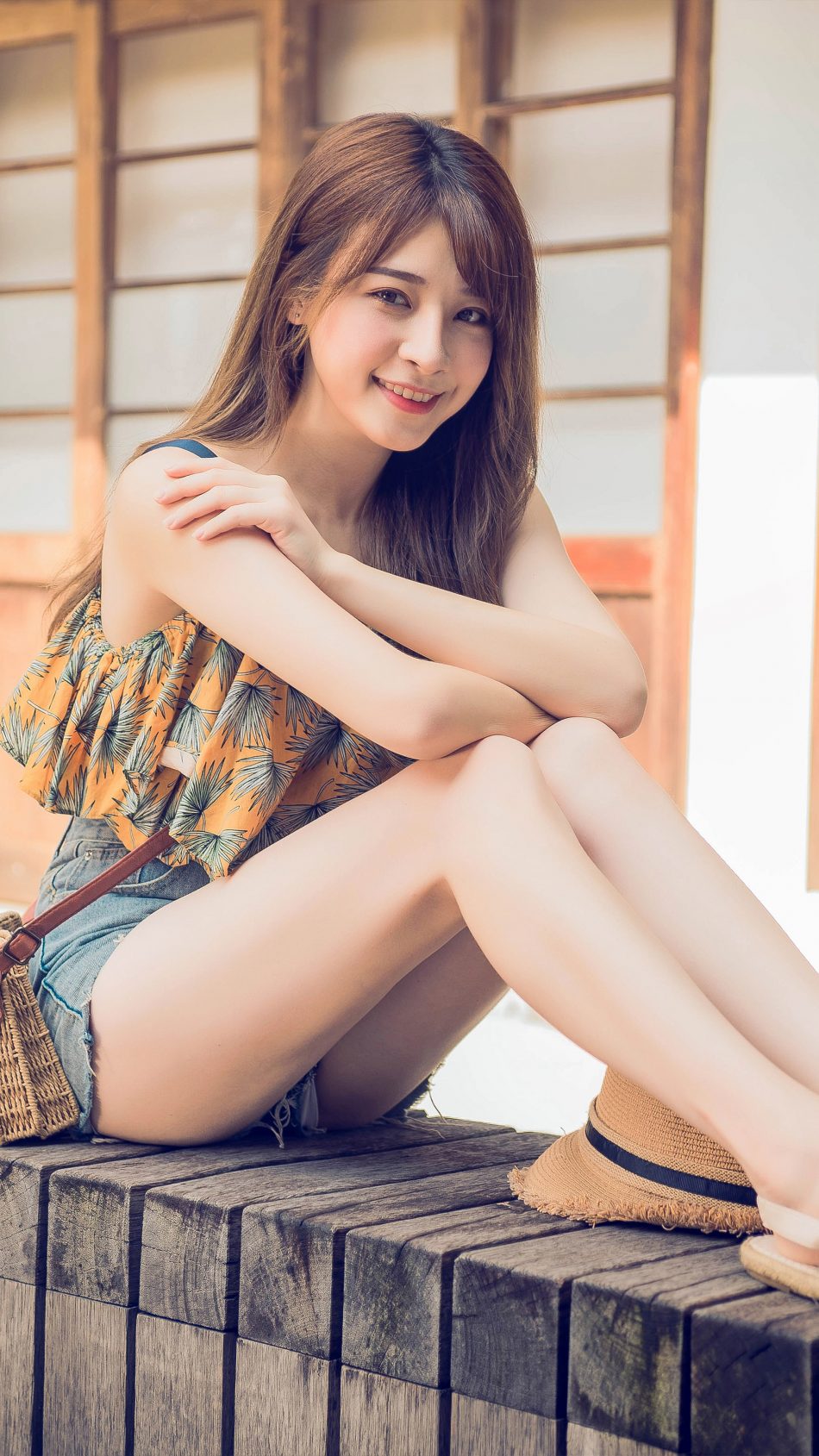 Beautiful Asian Girl Smile Happy 4k Ultra Hd Mobile - Beautiful Asian Girls Body - HD Wallpaper 