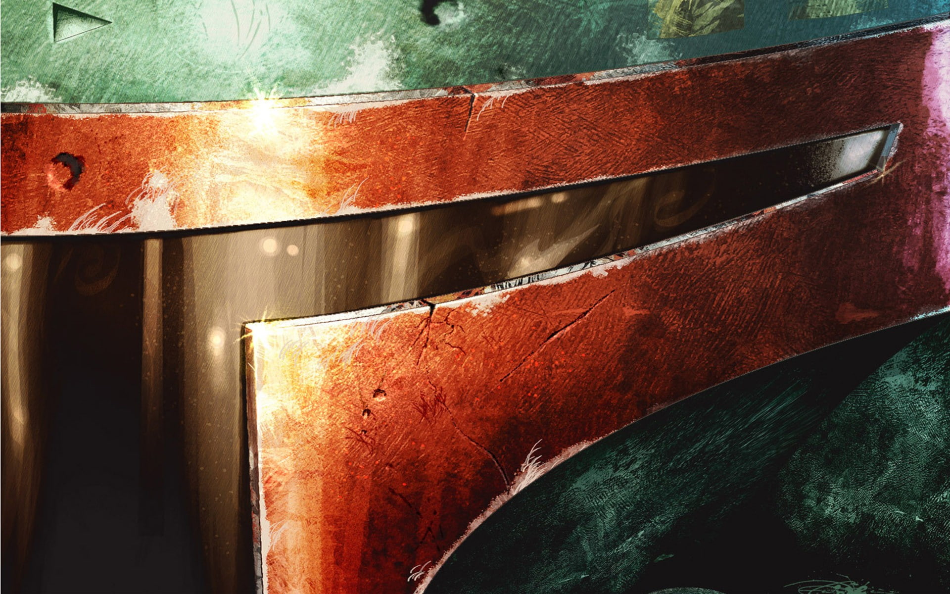 Boba Fett Close Up - HD Wallpaper 
