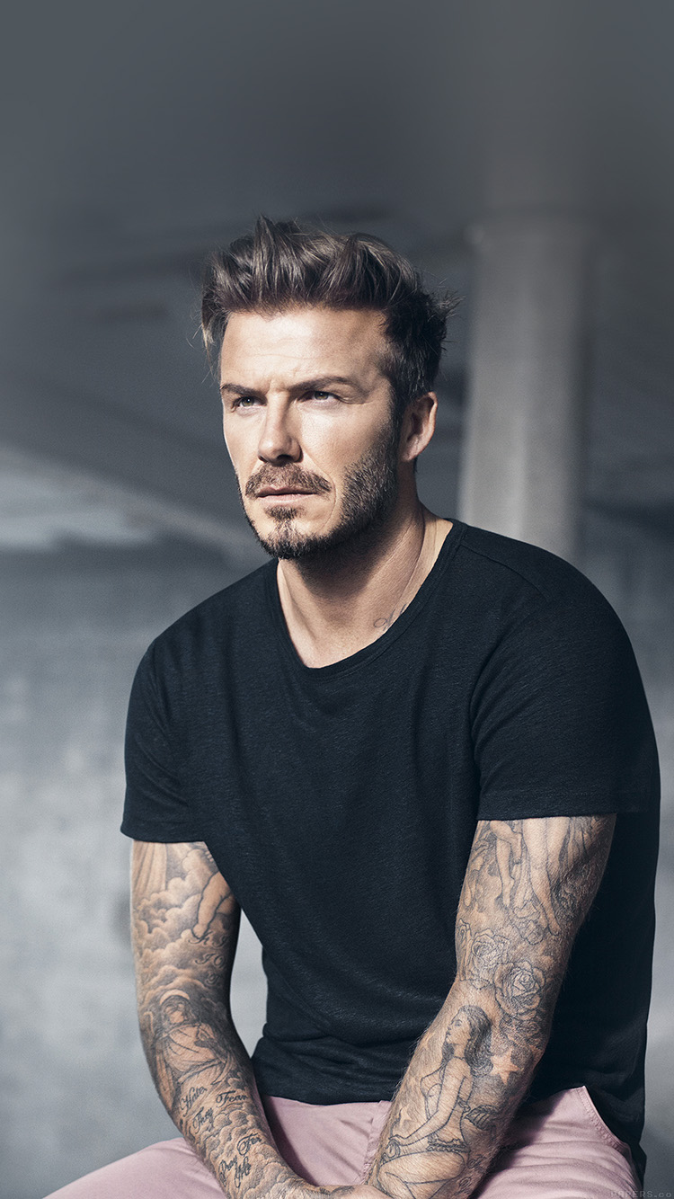 David Beckham Black T Shirt - HD Wallpaper 