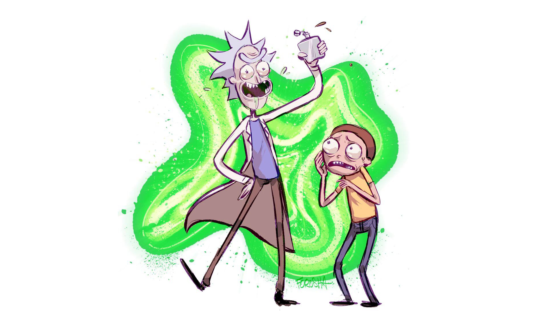 Rick And Morty Wallpaper - HD Wallpaper 