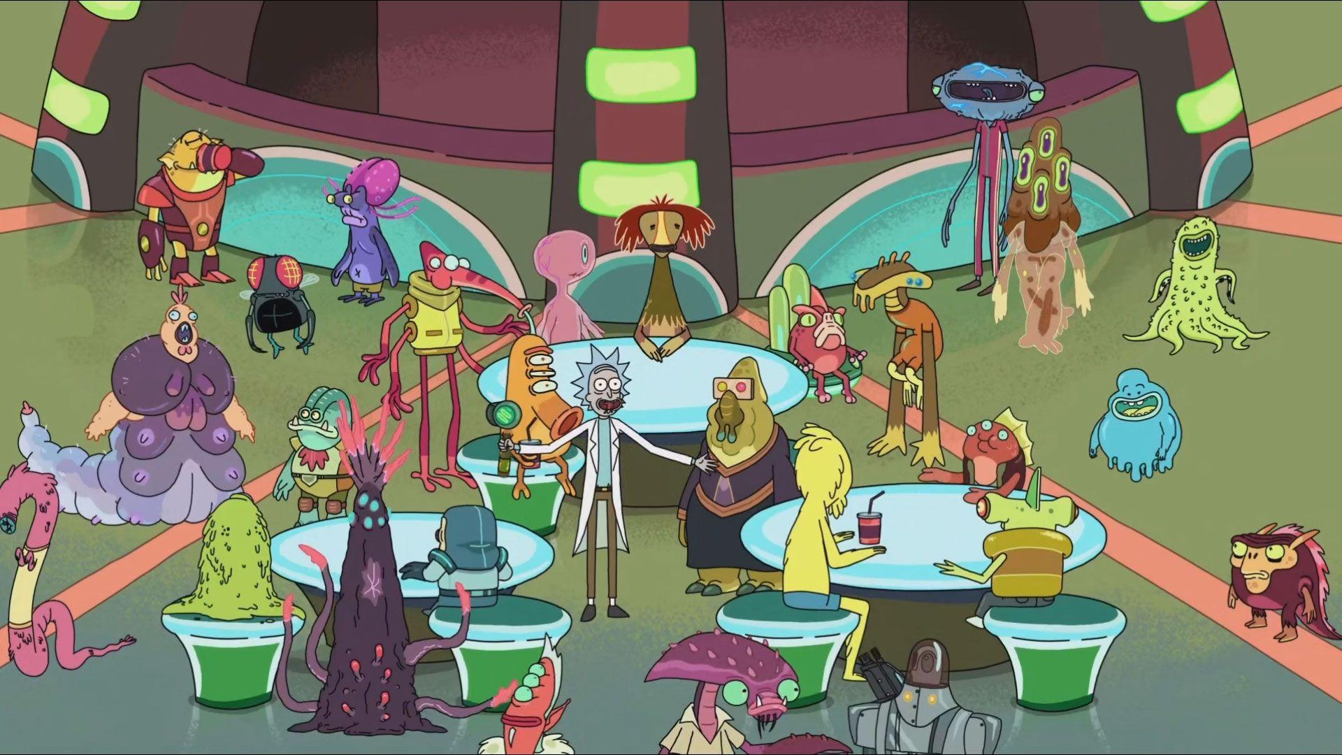 Characters Rick And Morty Season 4 - HD Wallpaper 