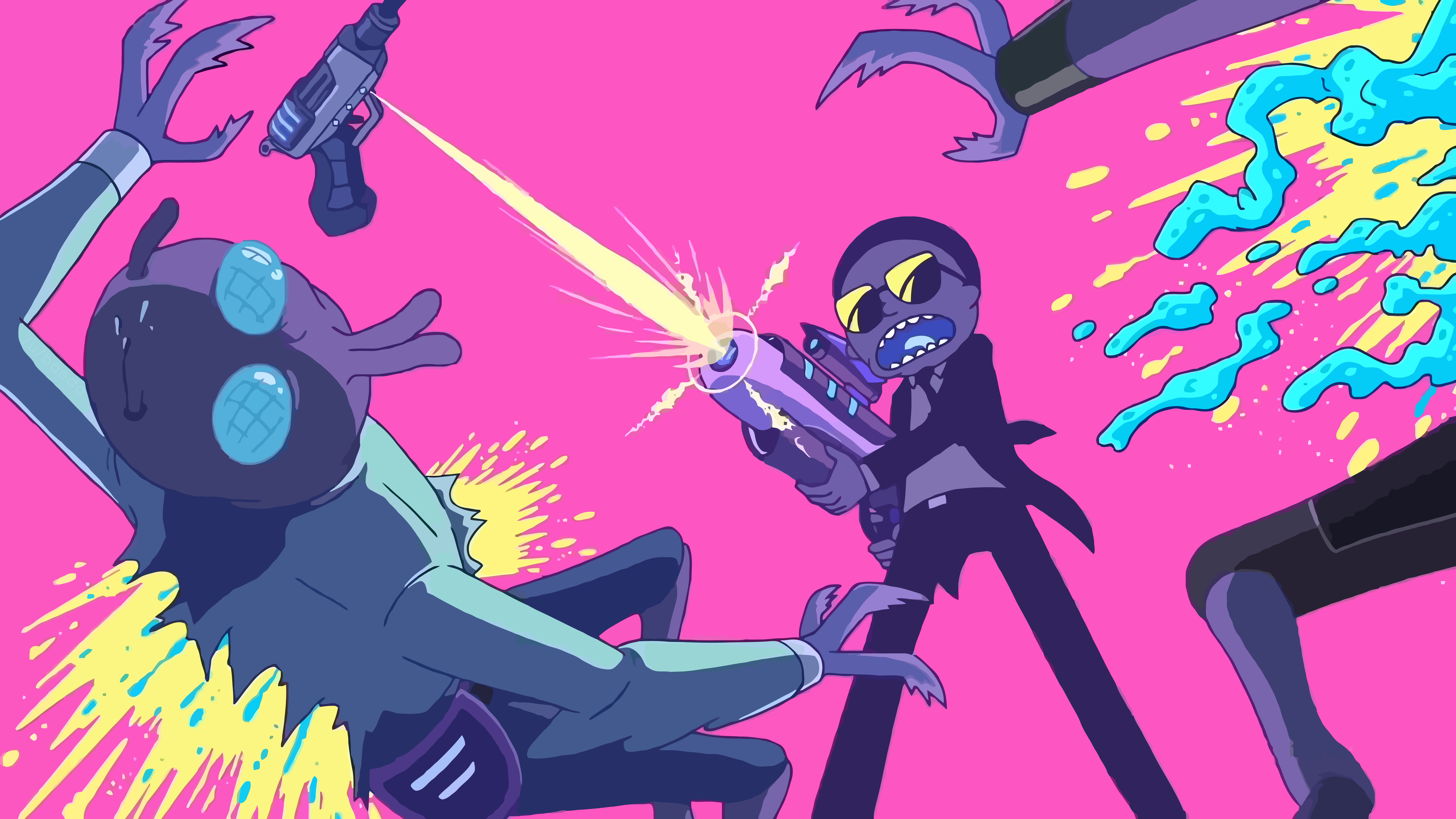Hd Rick And Morty Wallpaper - HD Wallpaper 