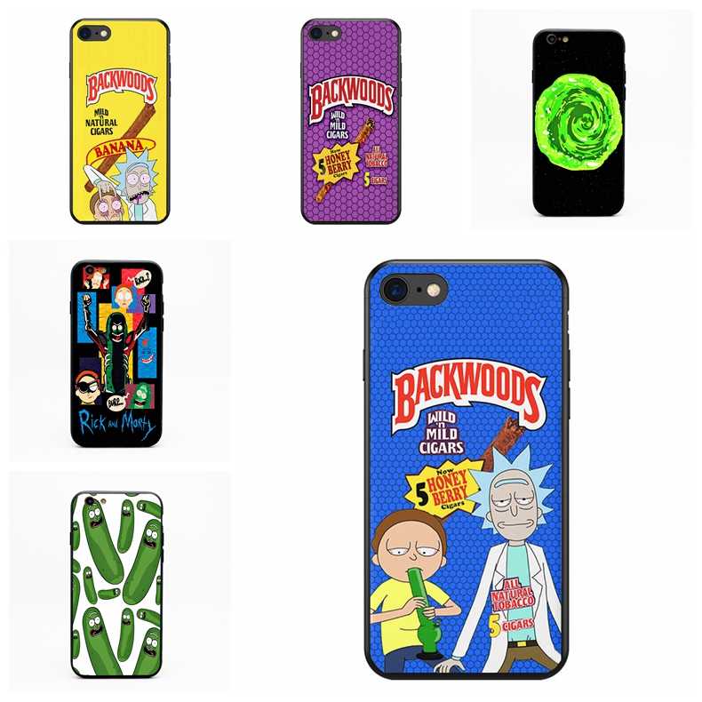 Rick And Morty Backwoods Soft Silicone Black Cover - Rick And Morty Cases - HD Wallpaper 