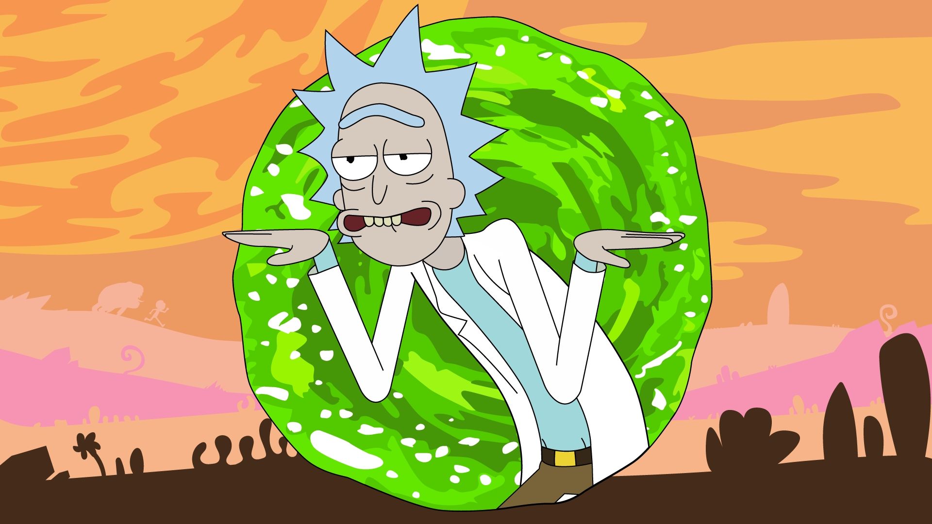 Rick And Morty High Resolution - HD Wallpaper 