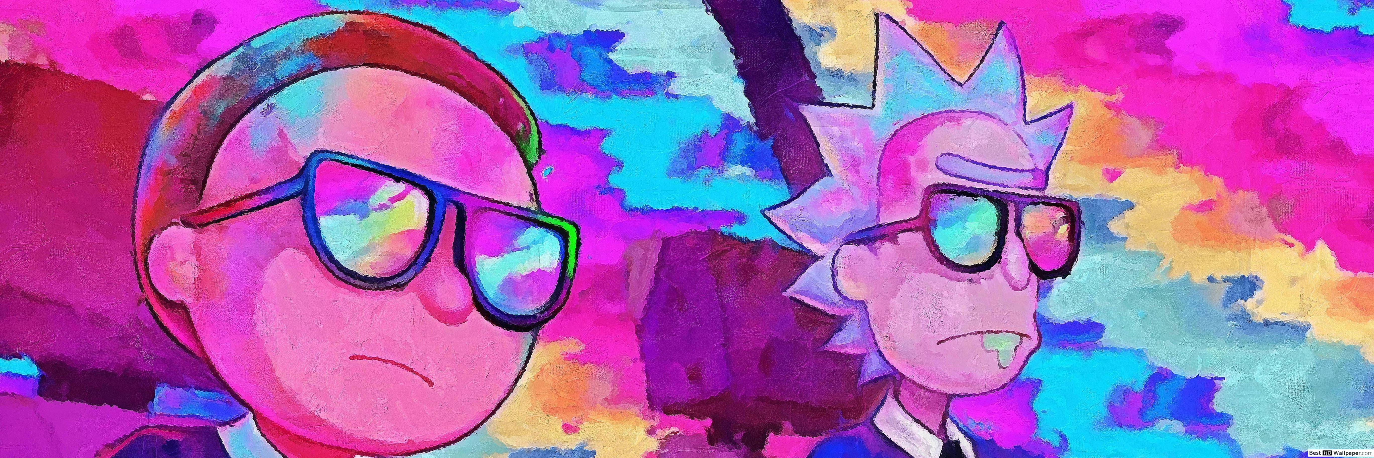 4k Rick And Morty - HD Wallpaper 