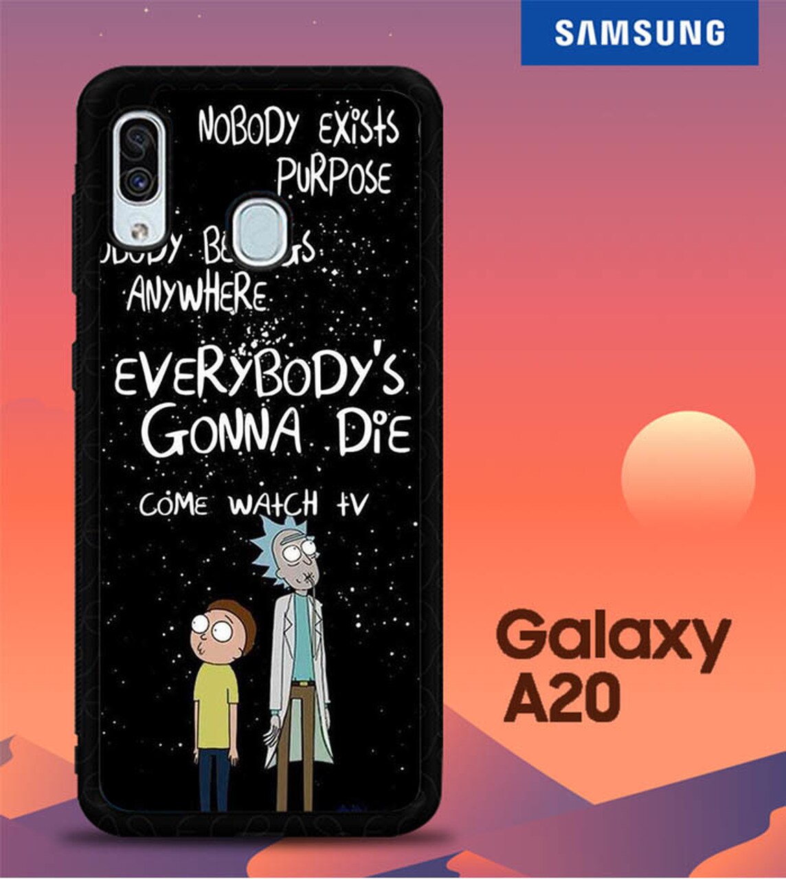 Θήκεσ Rick And Morty Για Το Samsung A20 - HD Wallpaper 
