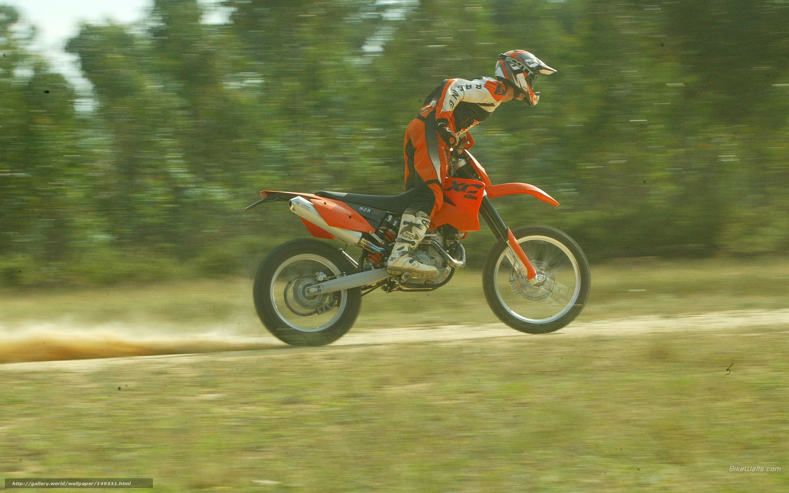 Download Wallpaper Ktm, Offroad, 525 Exc, 525 Exc 2006 - Motorcycle - HD Wallpaper 