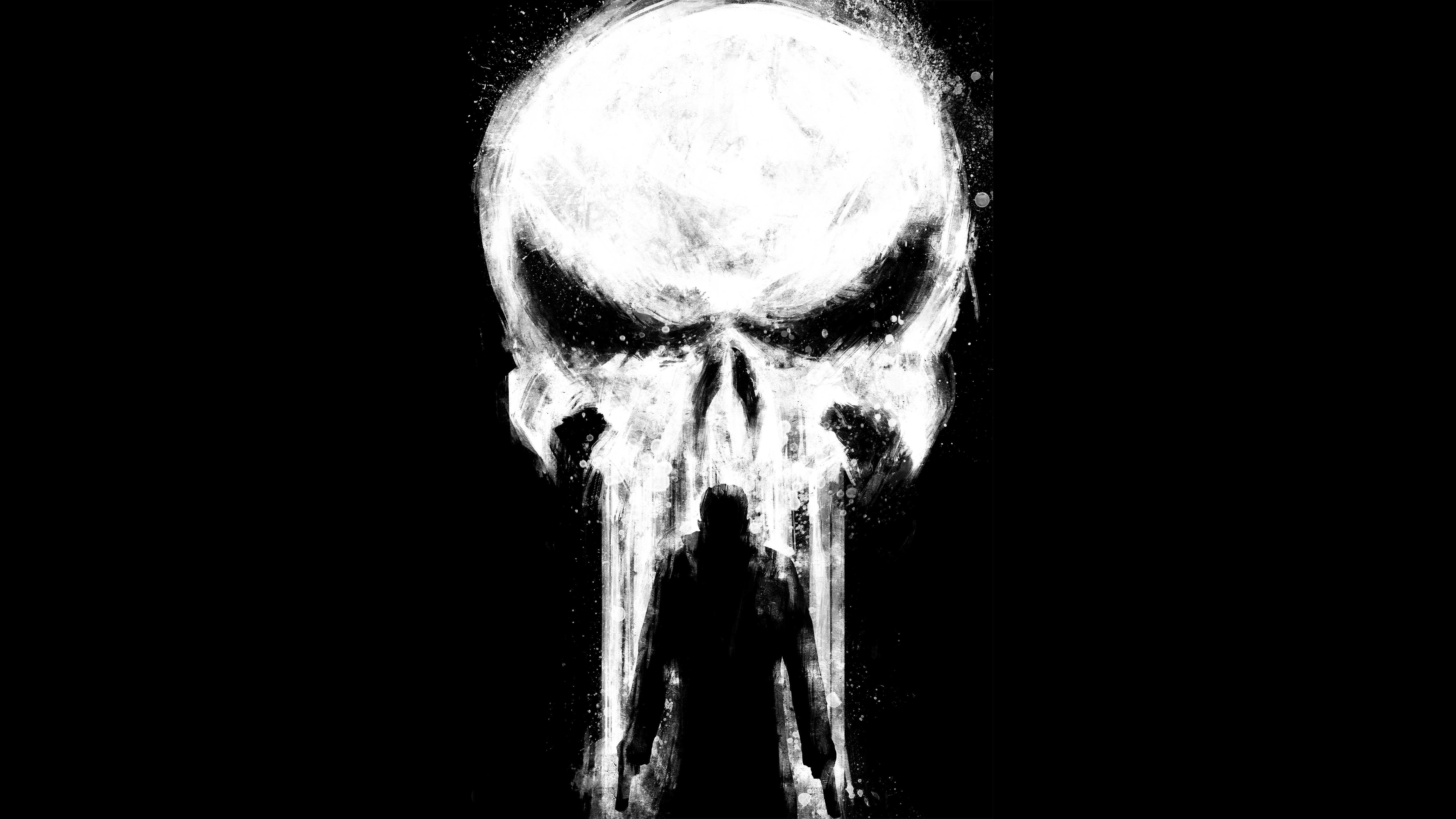 Punisher Wallpaper 4k For Mobile - HD Wallpaper 