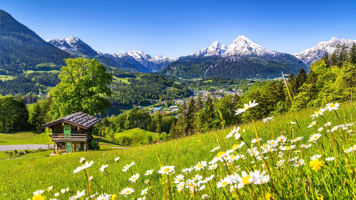 Swiss Landscape - HD Wallpaper 