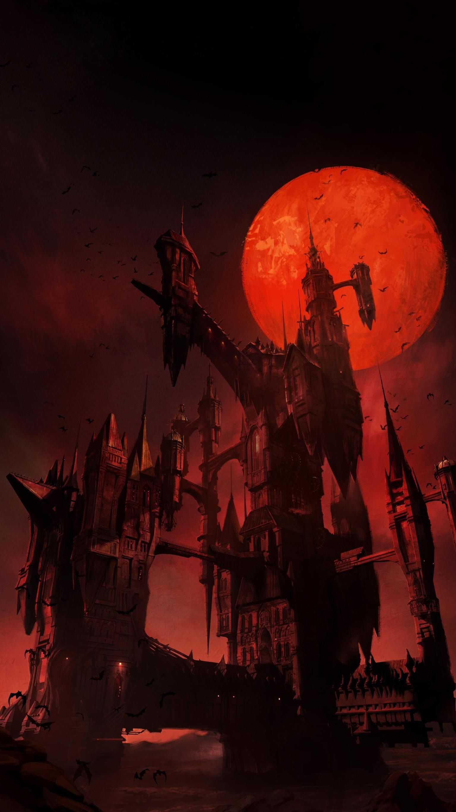 1536x2732, Castlevania Phone Wallpaper - Castlevania Castle - HD Wallpaper 